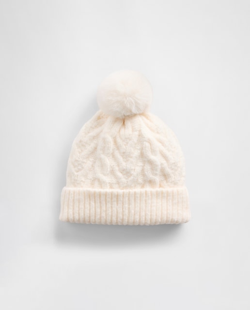 Imagen 0 de Gorro de niña de punto con borla