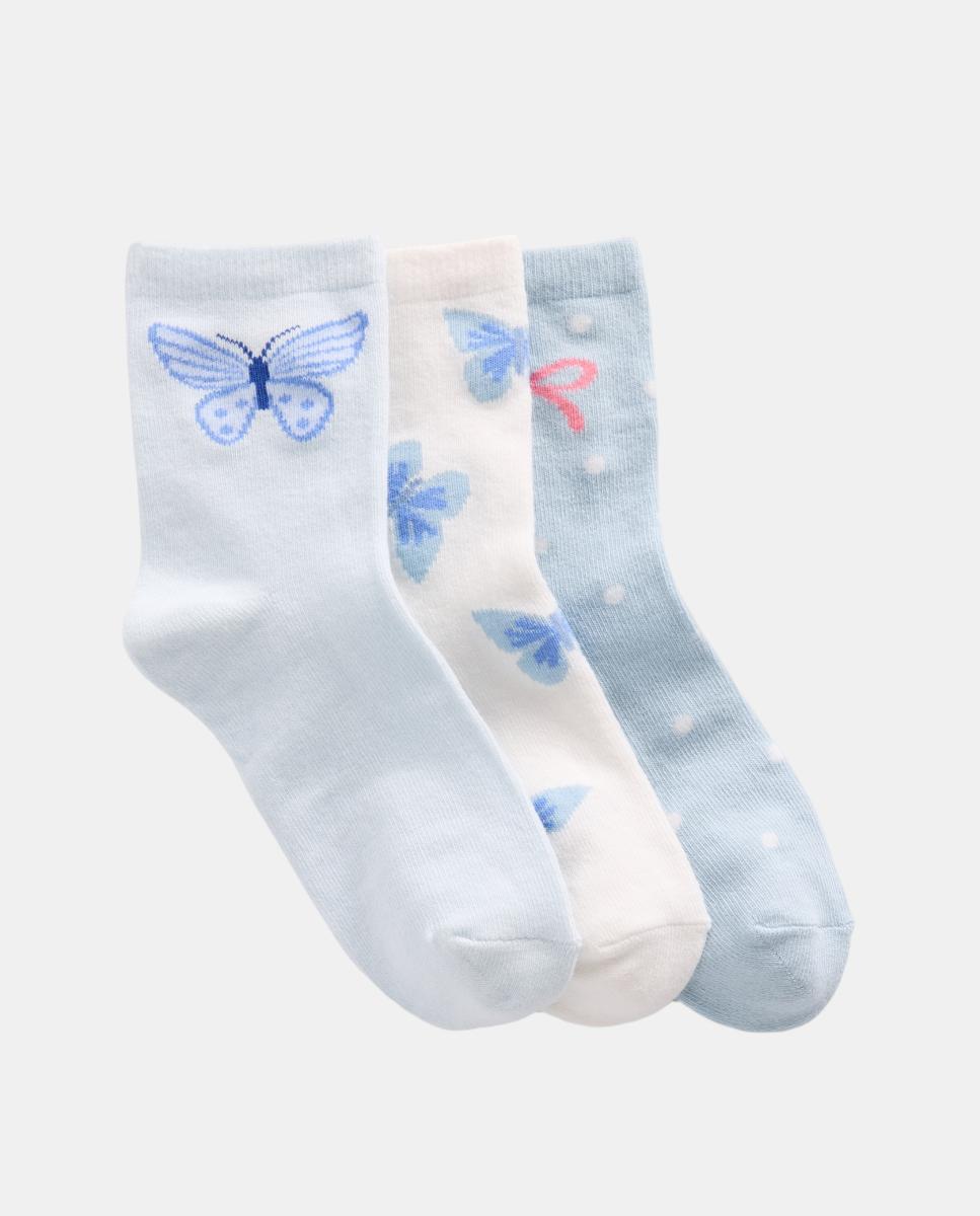 Imagem 0 de Pack de 3 Pares de Meias com Logótipo