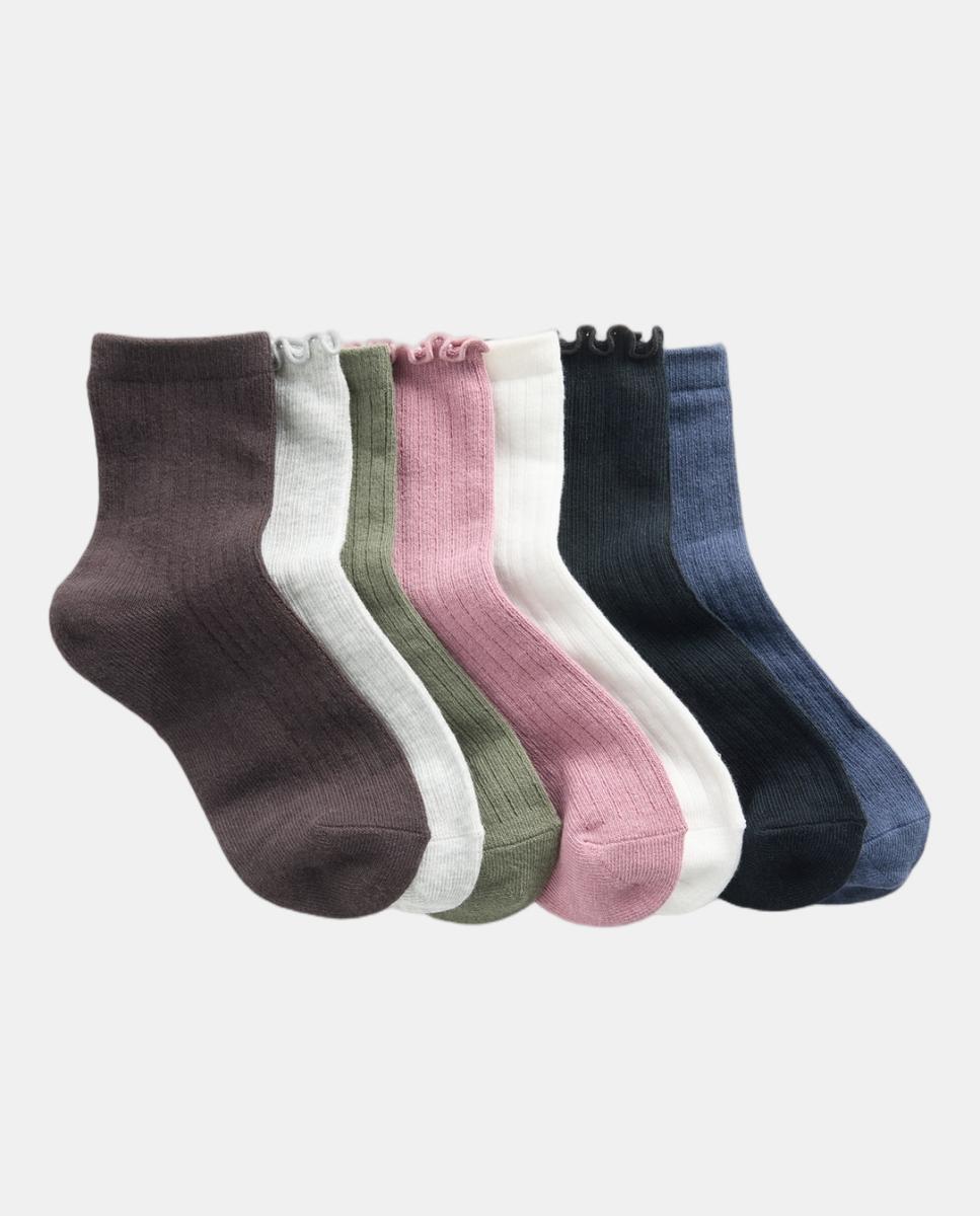 Imagem 0 de Pack de 7 Pares de Meias Altas Reforçadas