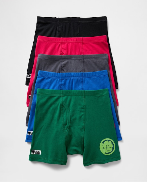 Imagen 0 de Pack 5 bóxer de niño fantasía Marvel