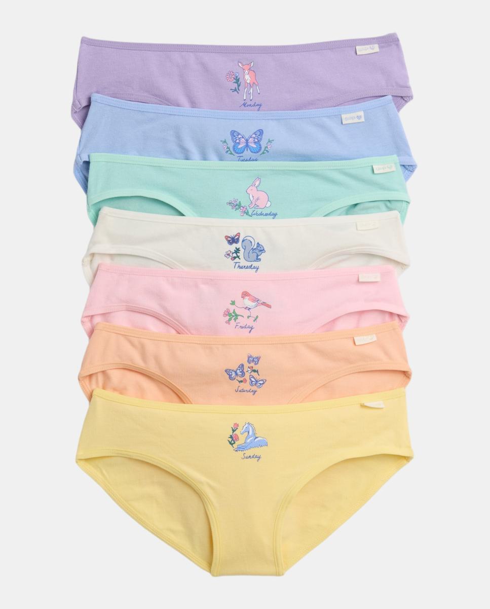 Imagem 0 de Pack de 7 Cuecas em Várias Cores