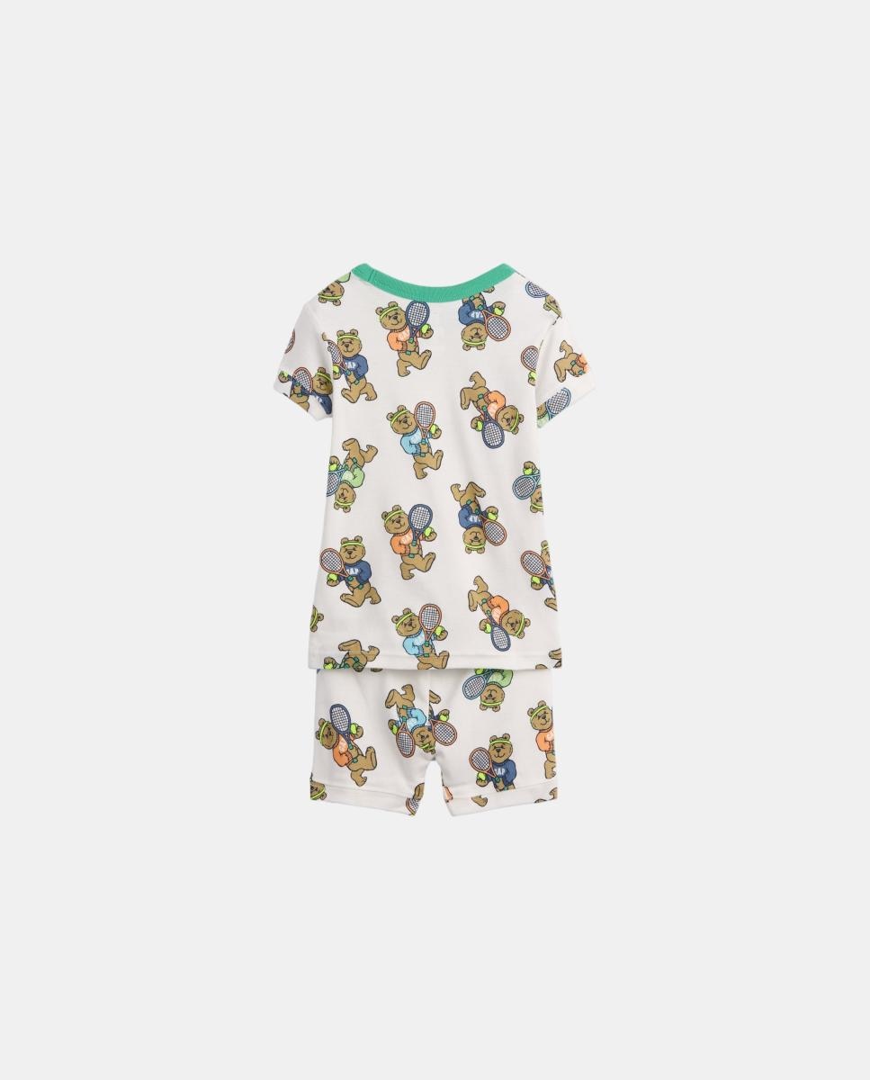 Conjunto de Pijama de Bebé com Manga Curta e Decote Redondo Gap Branco-2