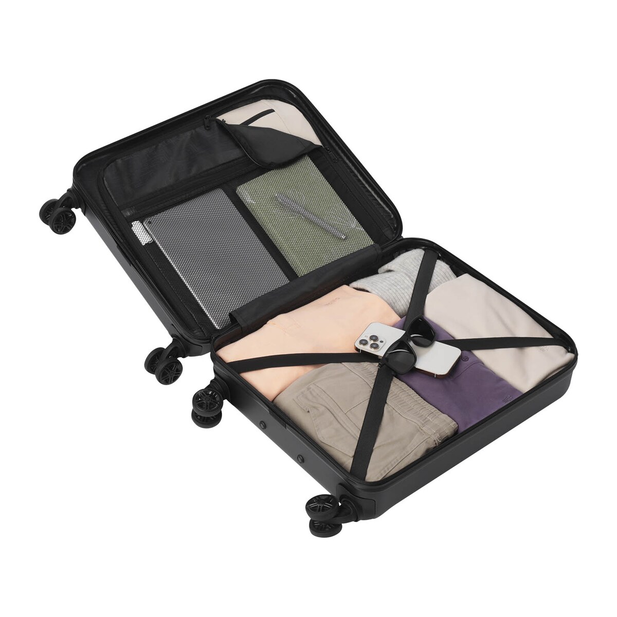 Maleta trolley rígida tamaño cabina 39L 5