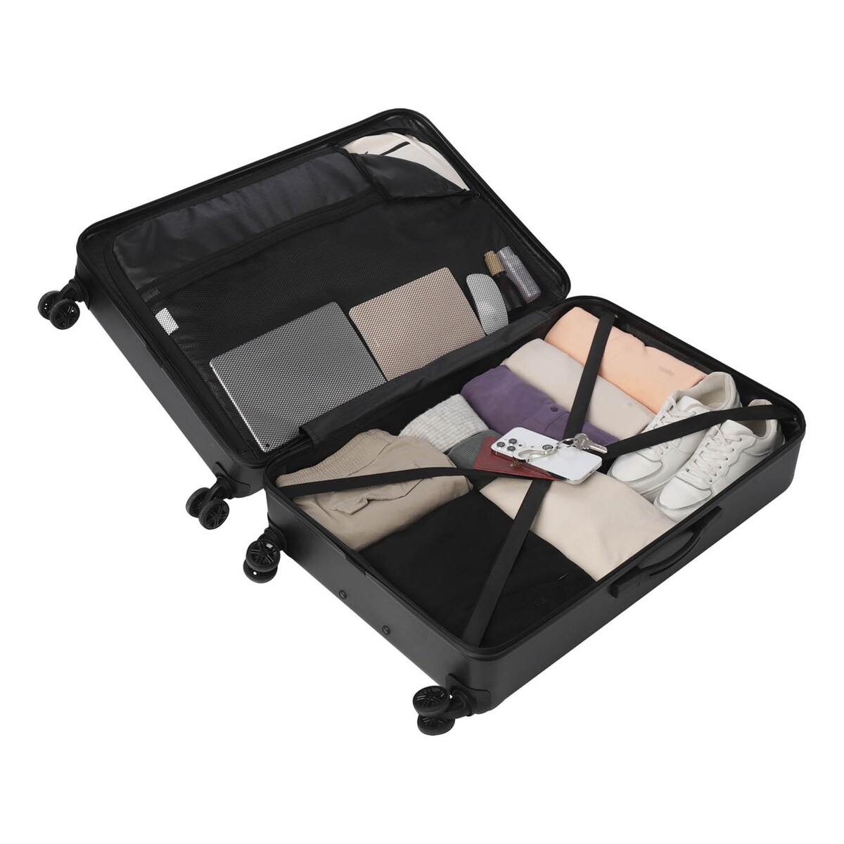 Maleta trolley rígida tamaño grande 115L 5