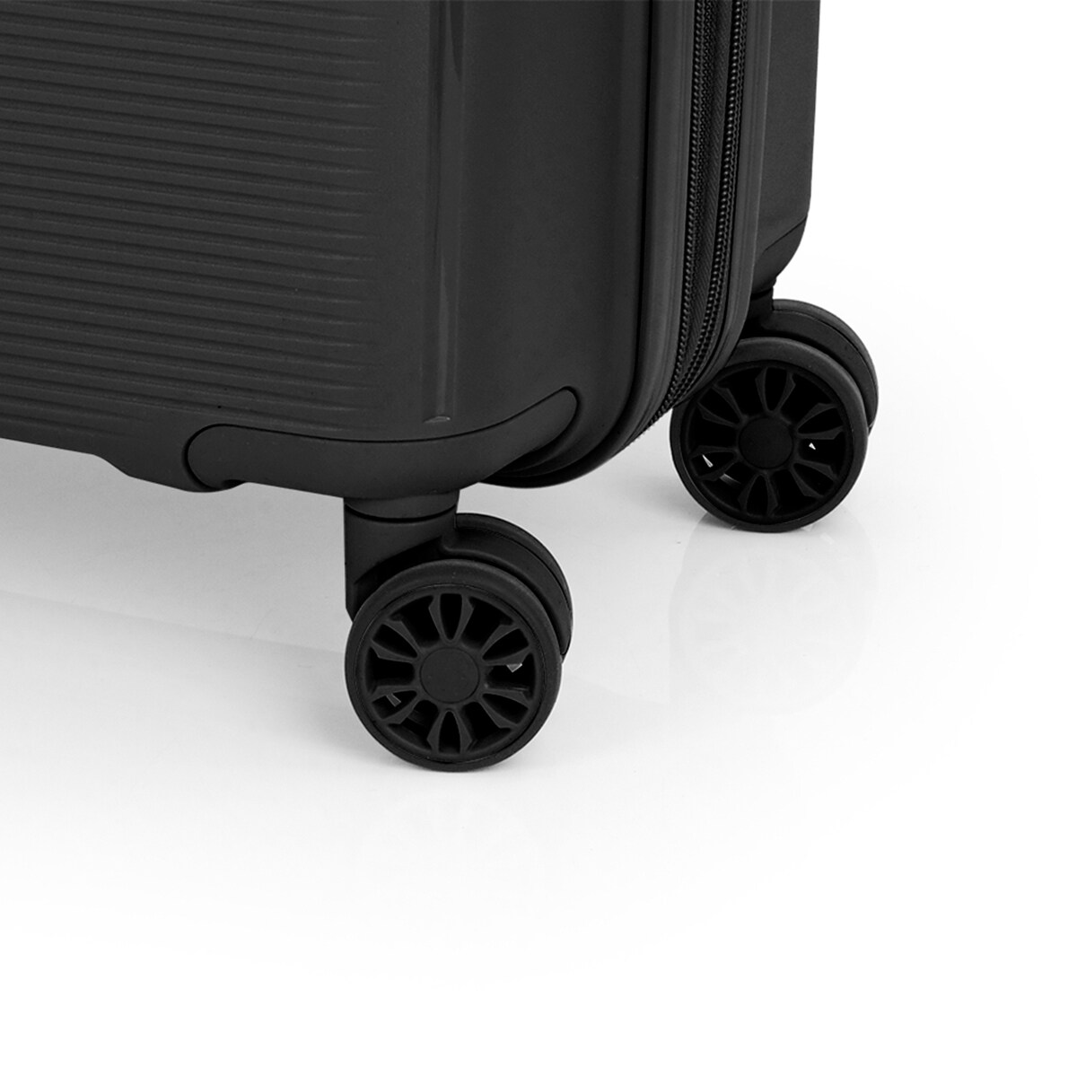 Maleta de tamaño Mediano expandible, rígida, con capacidad hasta 70,6 L Negro-5