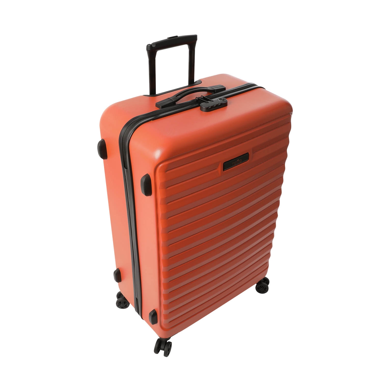 MALETA VIAJE 360 HELIOS L - NEGRO Naranja-4