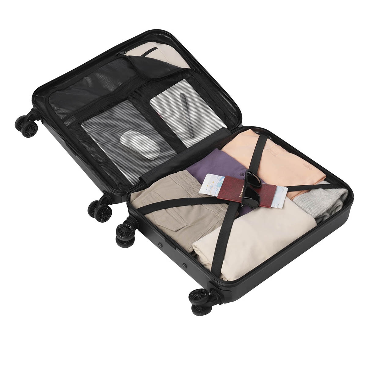 Trolley de Viagem 360 Helios S - Preto Preto-5