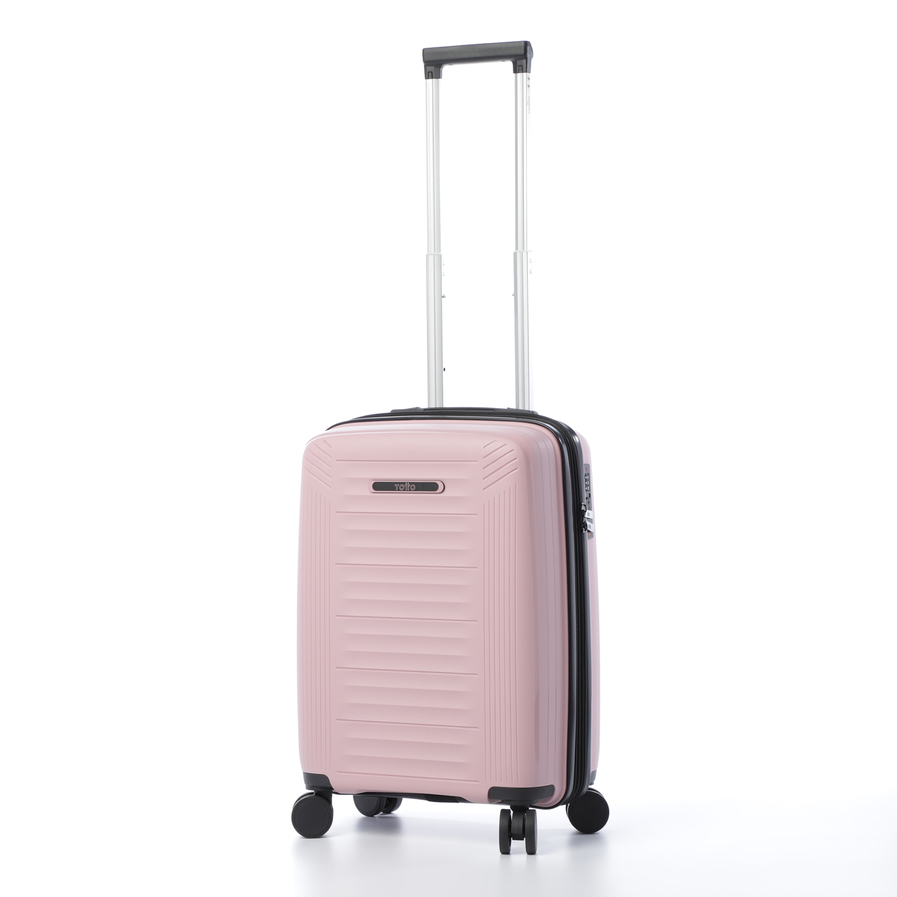 Maleta trolley cabina polipropileno Totto Rosa-2