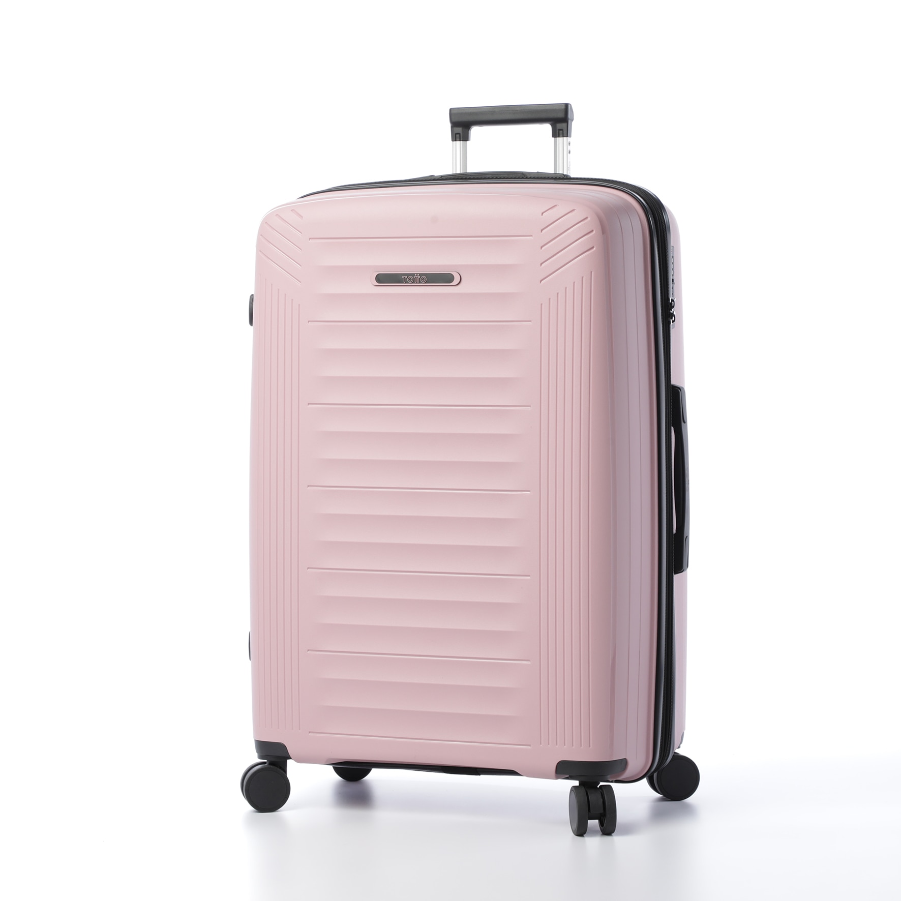 Maleta trolley grande polipropileno Totto Rosa-2