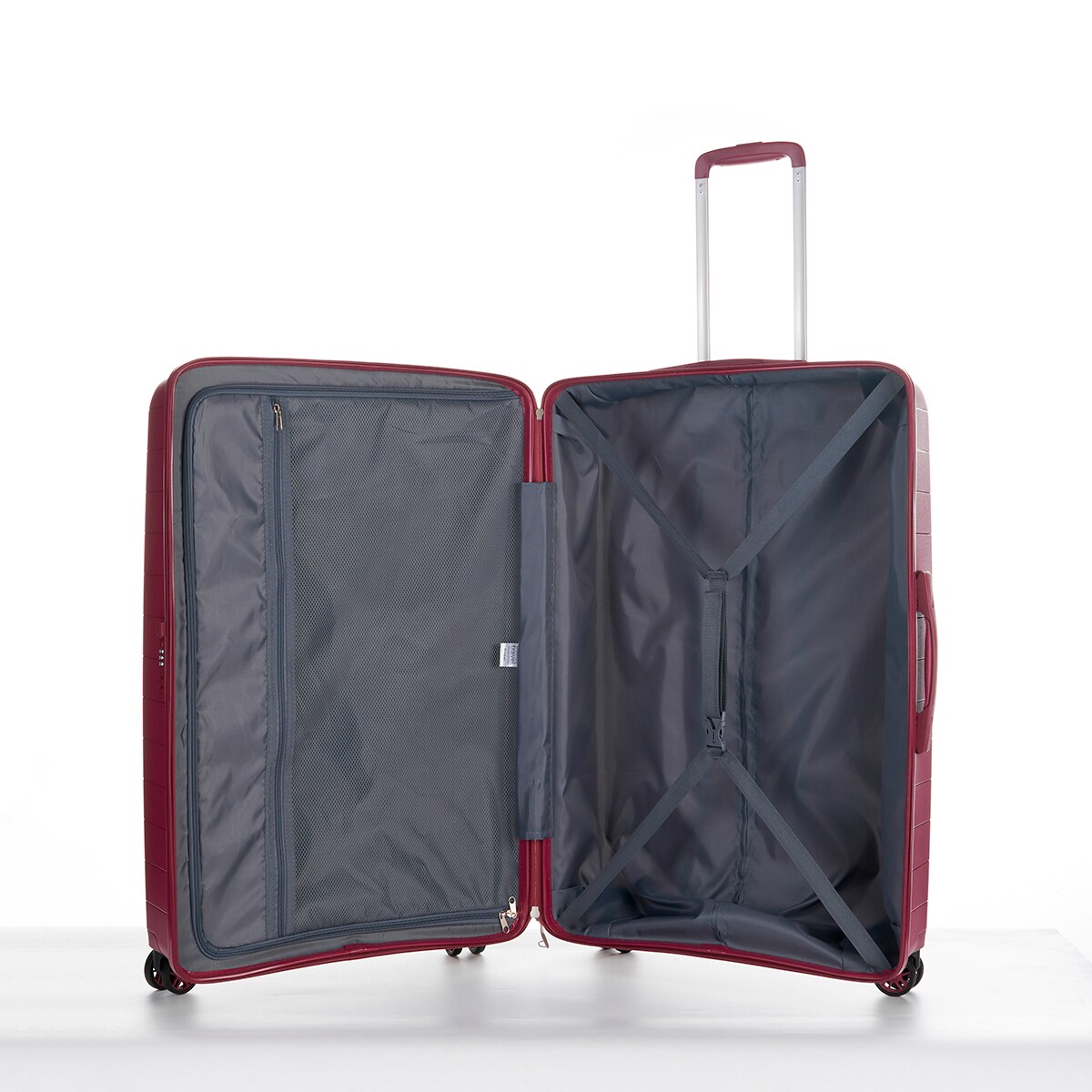 MALETA TROLLEY GRANDE POLIPROPILENO 77cm 4Kg 2