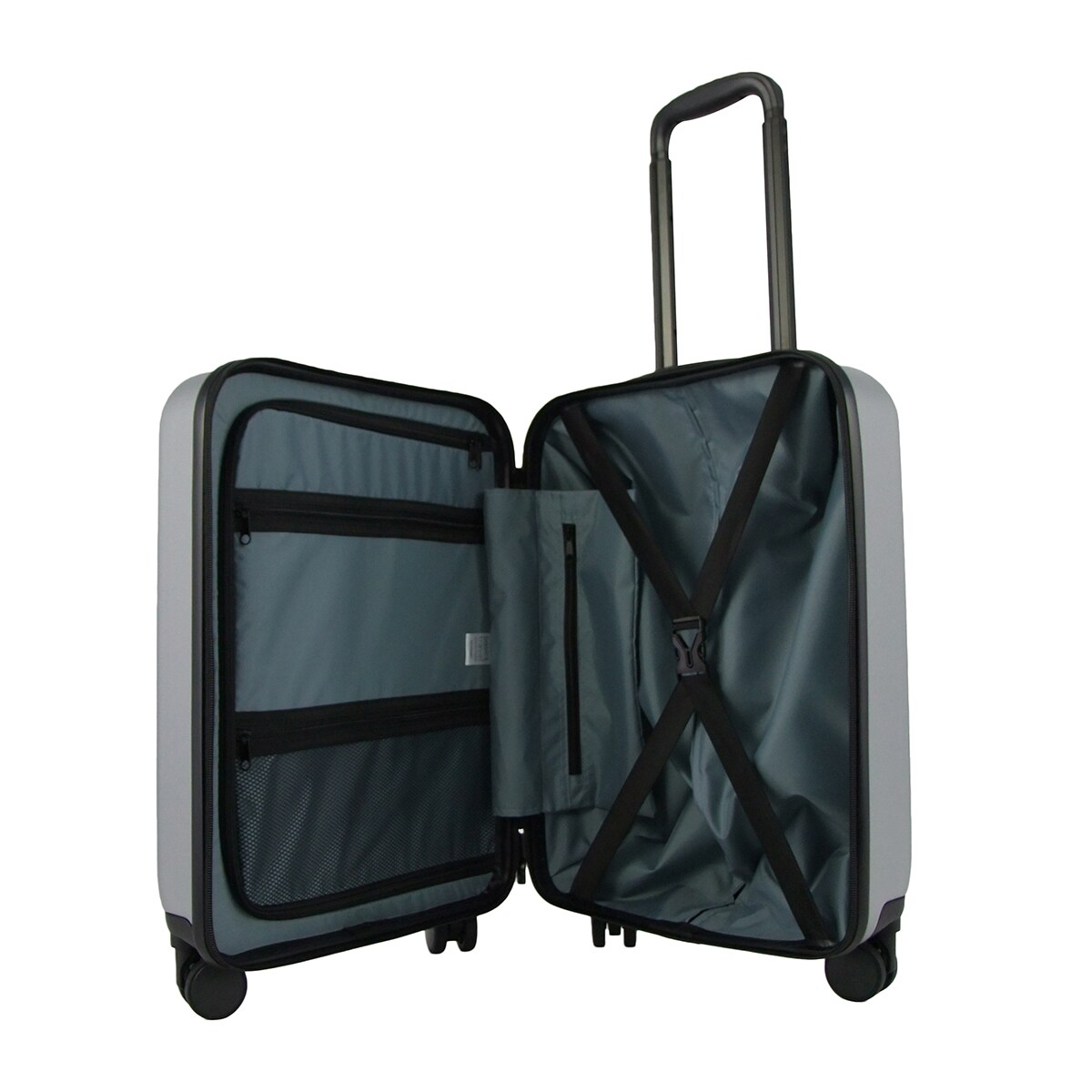 MALETA TROLLEY CABINA BOLSILLO FRONTAL ABS 55cm 2,8Kg 2