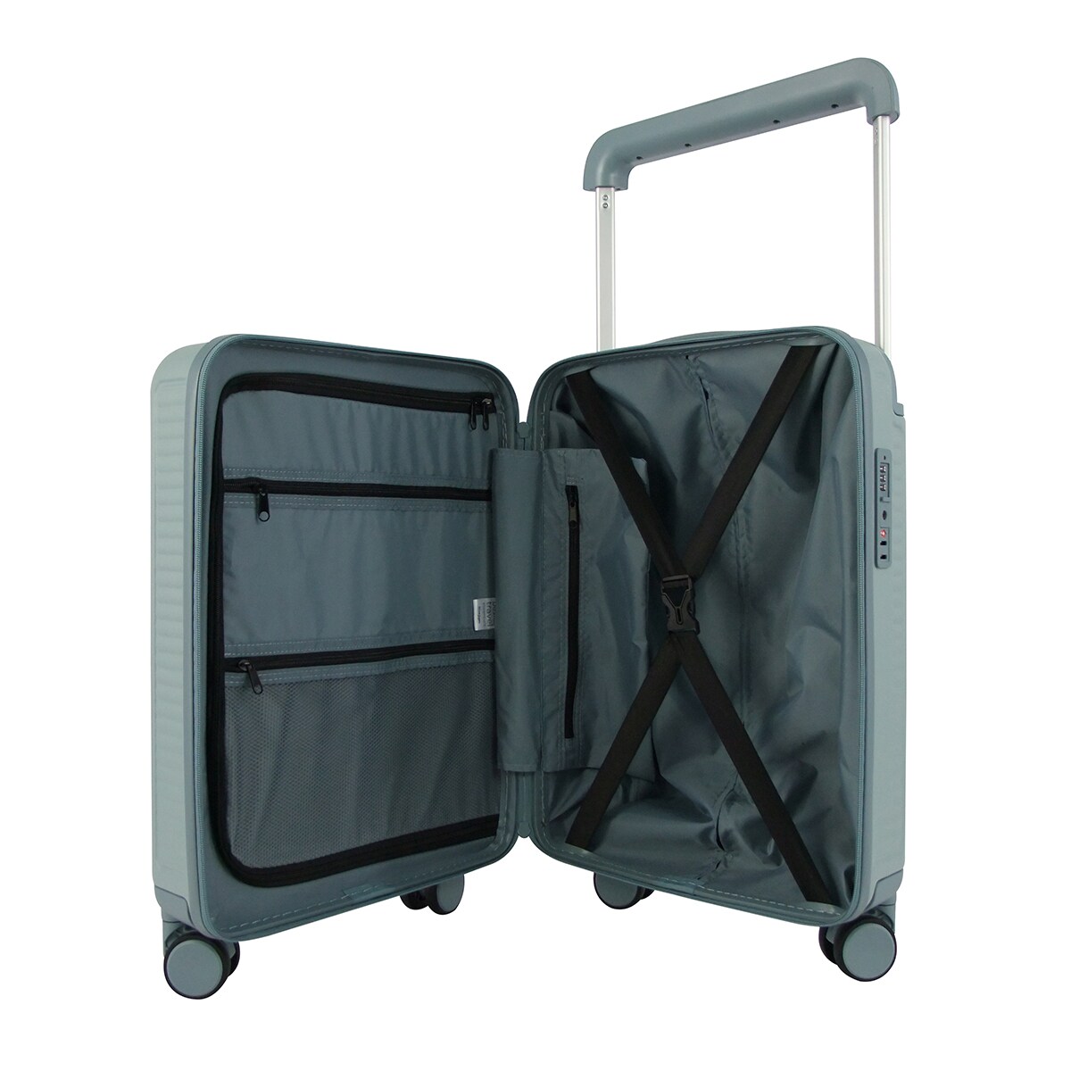 MALETA TROLLEY CABINA ABS 55cm 2,6Kg 2