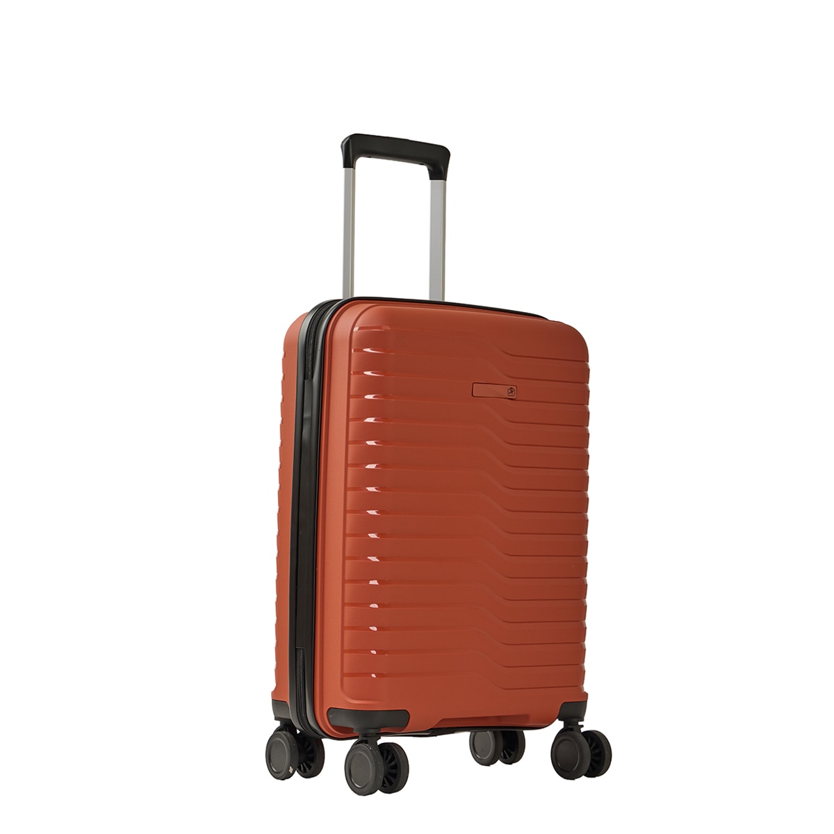 Maleta trolley cabina polipropileno 55cm 2,7kg Naranja-1