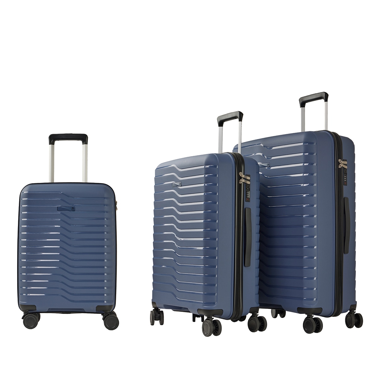 Maleta trolley cabina polipropileno 55cm 2,7kg Lila-3