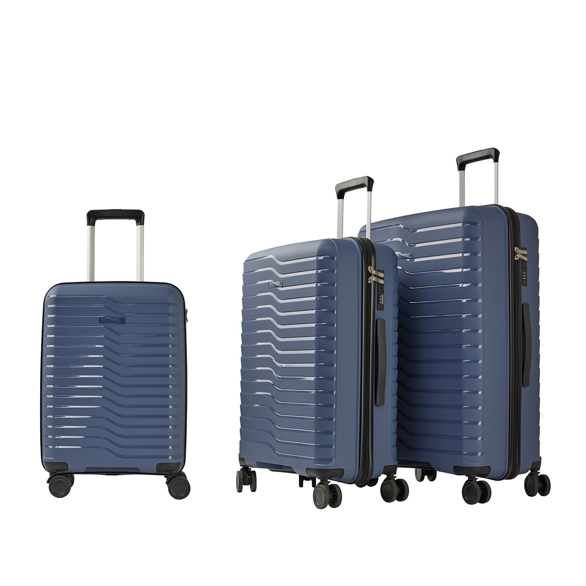Maleta trolley mediana polipropileno 66cm 3,4kg Lila-3