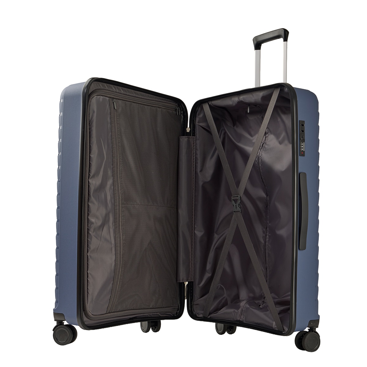 Maleta trolley grande polipropileno 75,5cm 4,3kg Lila-2