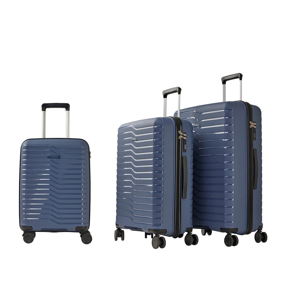 Maleta trolley grande polipropileno 75,5cm 4,3kg Lila-3