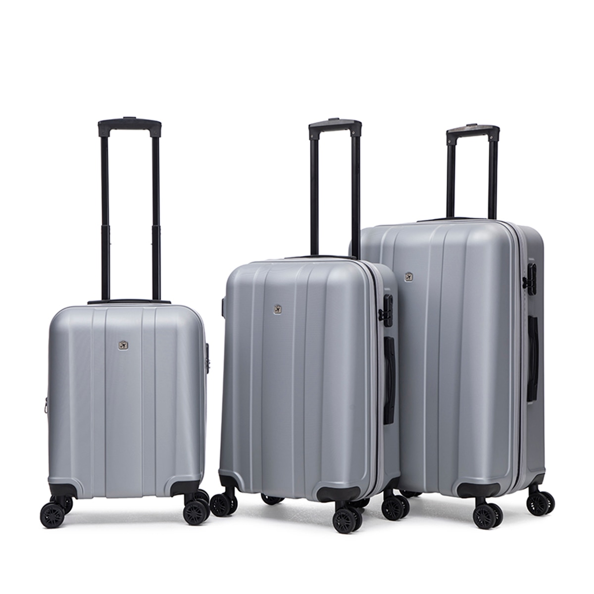 Maleta trolley mediana ABS C/EXP 66cm 3,6kg Gris-3