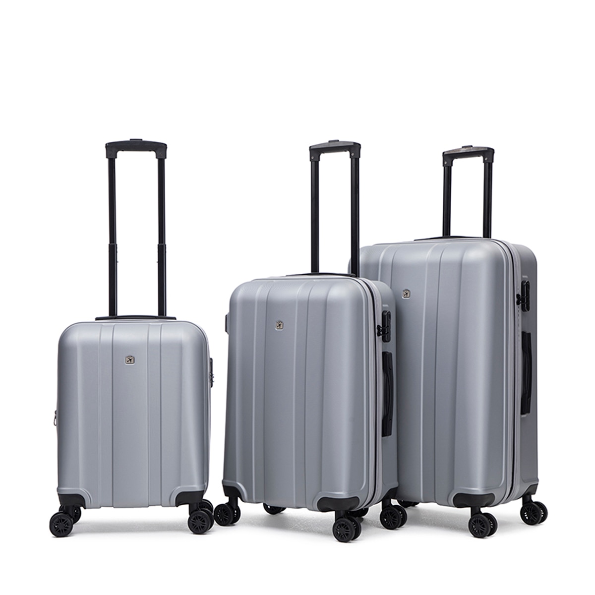 Maleta trolley grande ABS C/EXP 76cm 4,4kg Gris-3
