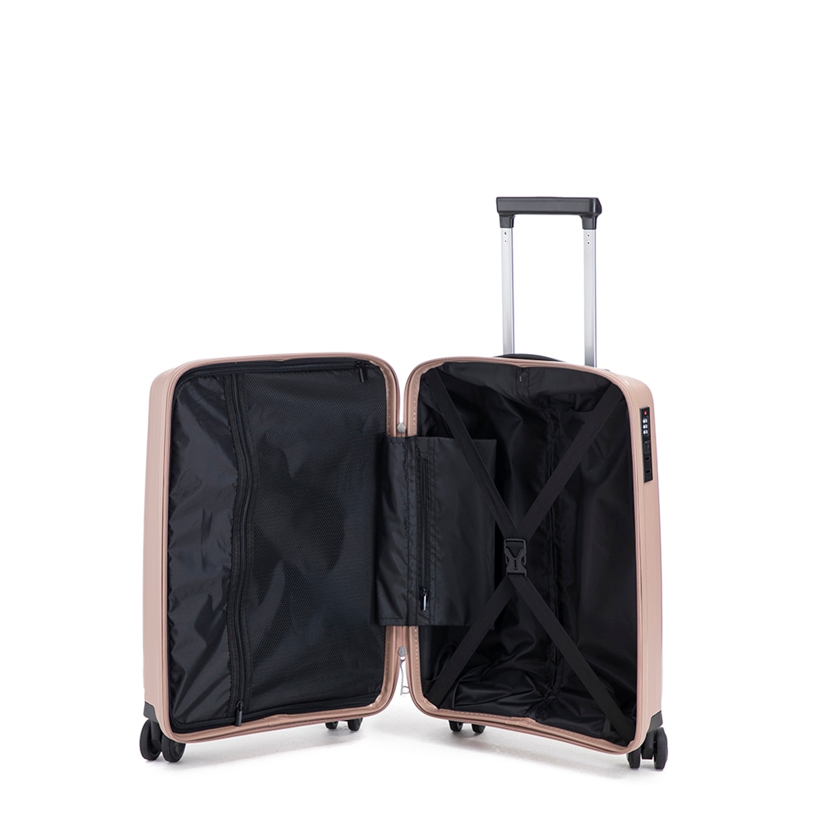 Maleta trolley cabina polipropileno 55cm 2,8kg Camel-2