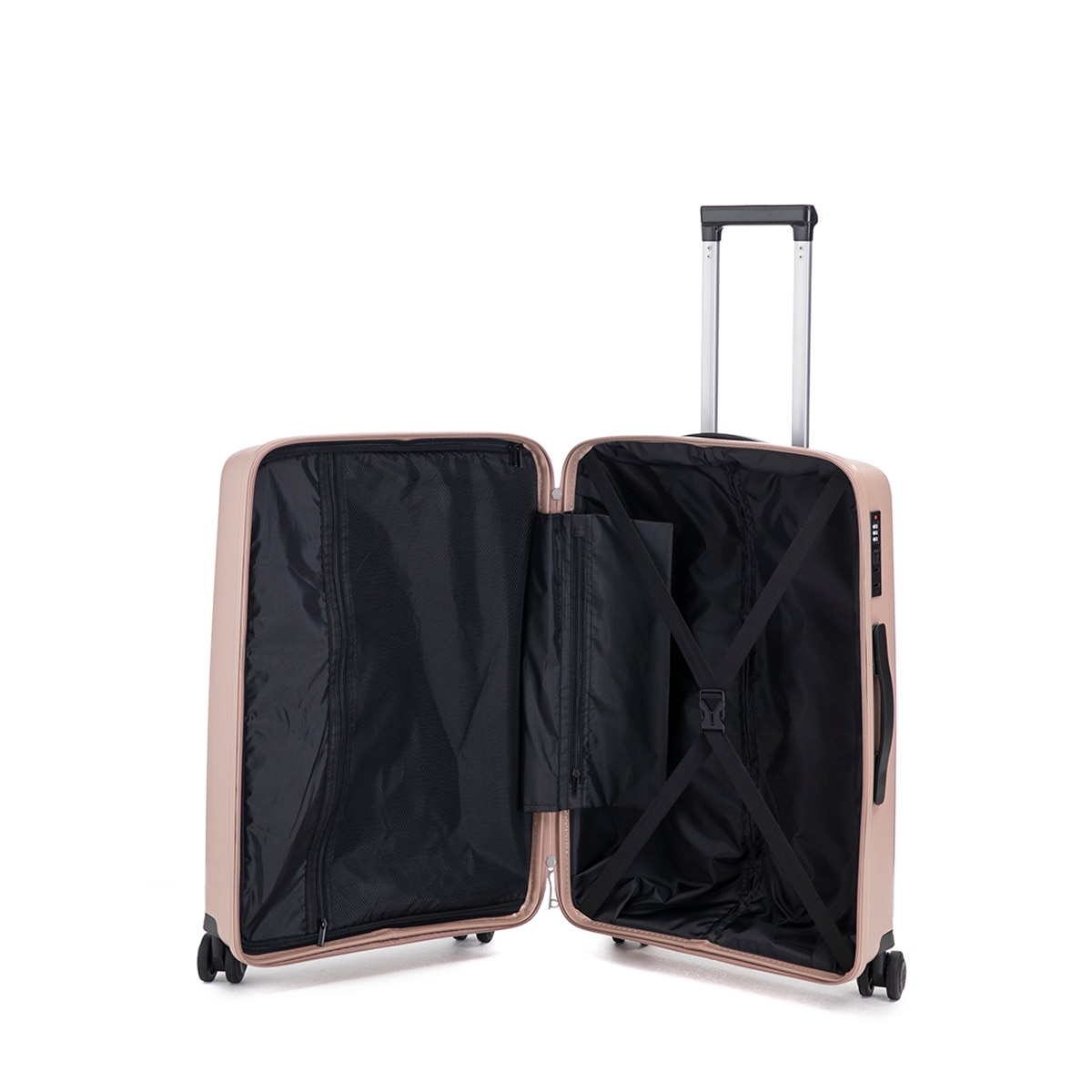 Maleta trolley mediana polipropileno 65cm 3,5kg Camel-2