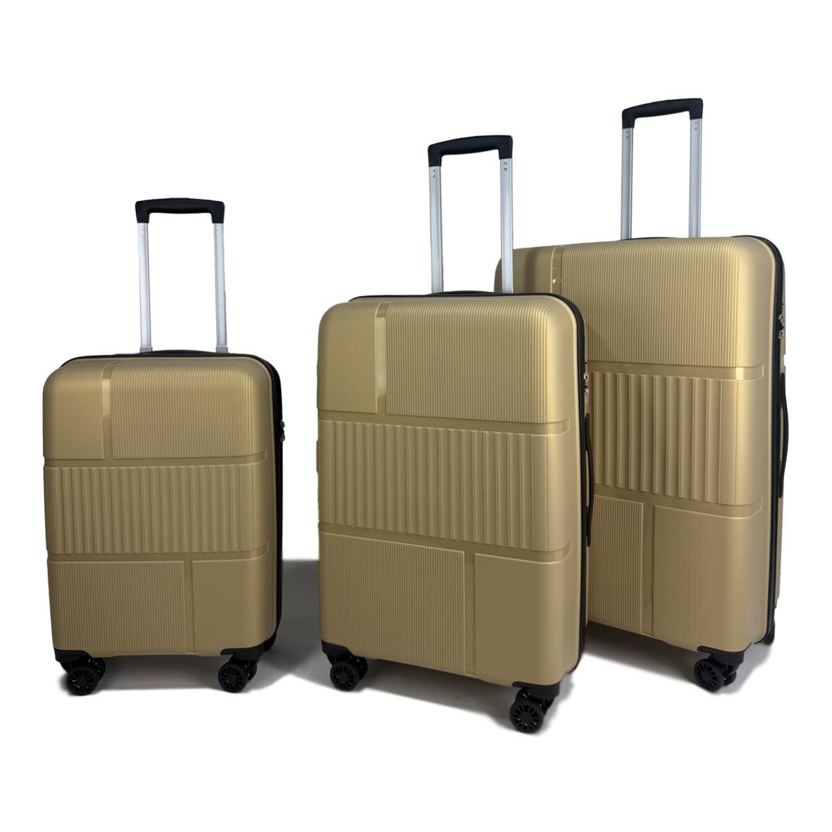 Maleta trolley mediana polipropileno 65cm 6,5kg El Corte Inglés Oro-3