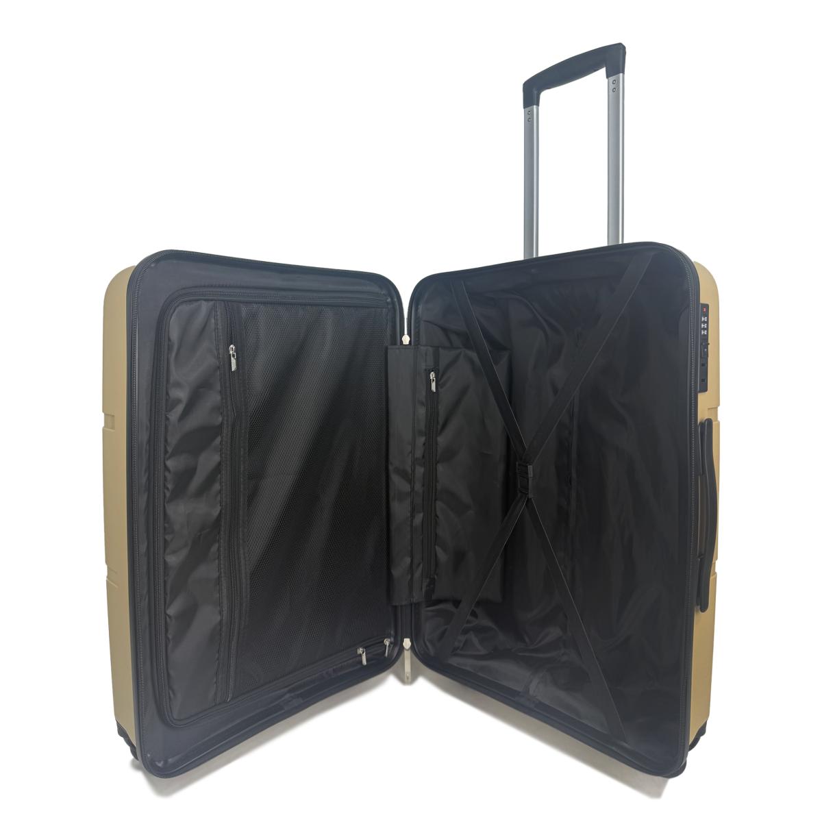 Maleta trolley grande polipropileno 76cm 4,5kg Oro-2