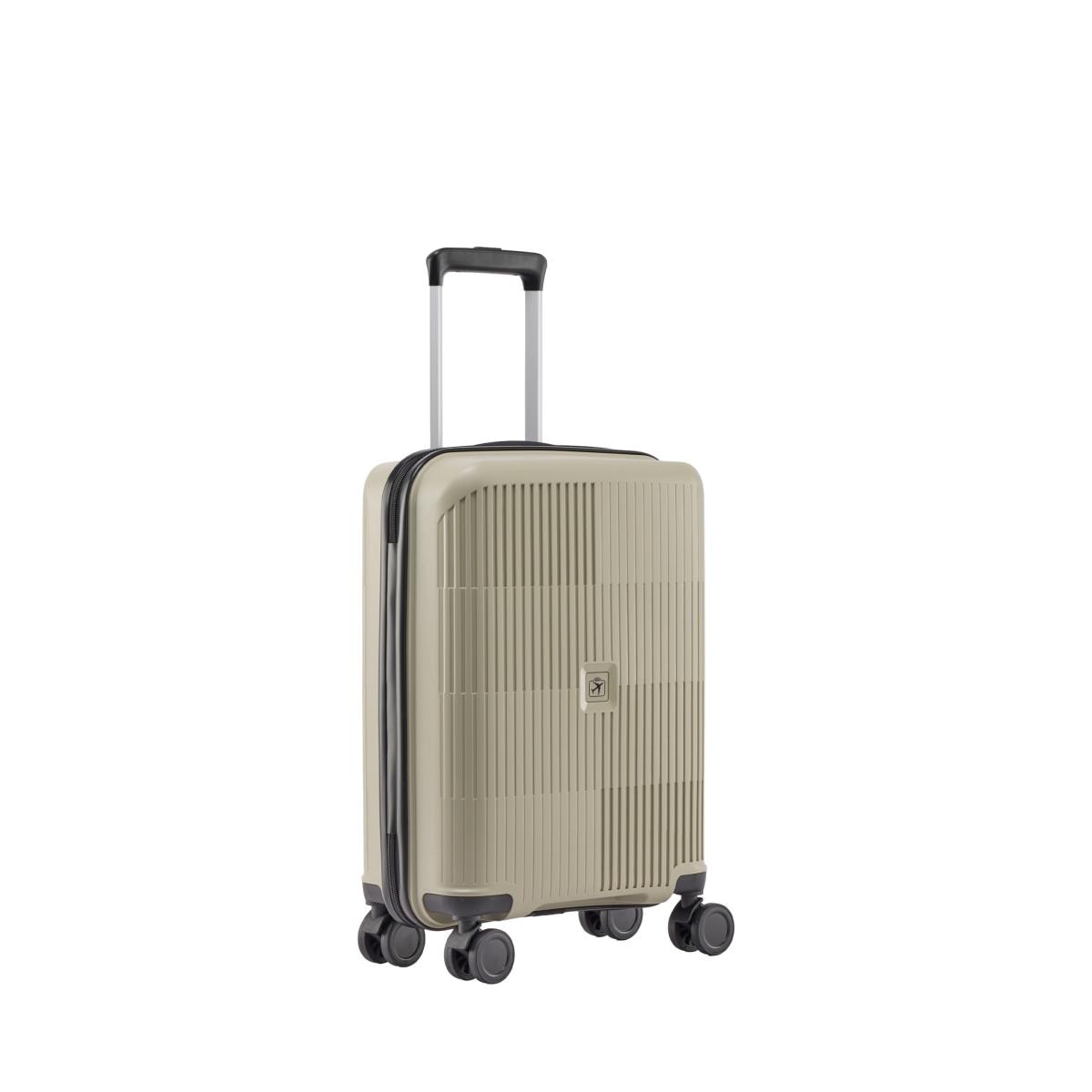 Maleta trolley cabina polipropileno 55cm 2,6kg El Corte Inglés Kaki-1