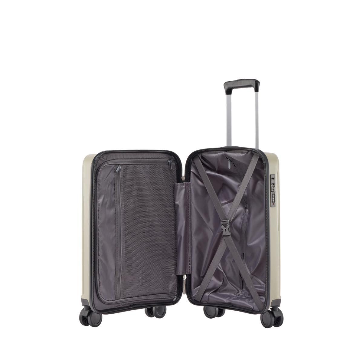 Maleta trolley cabina polipropileno 55cm 2,6kg El Corte Inglés Kaki-2