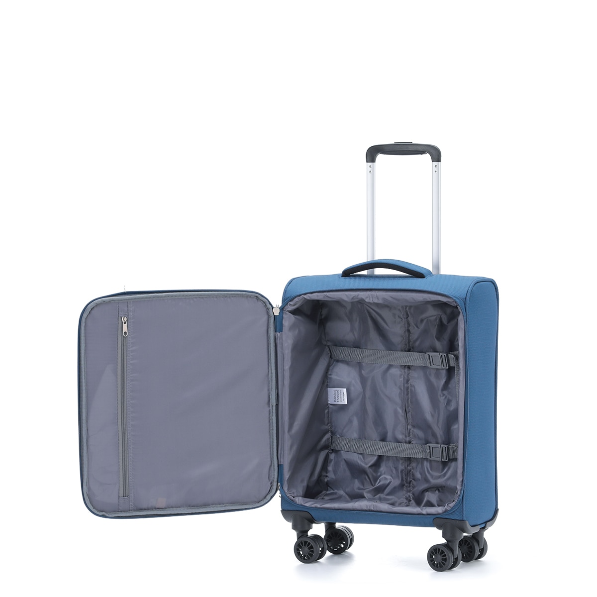 MALETA TROLLEY CABINA POLIESTER 55cm 2,3Kg 2