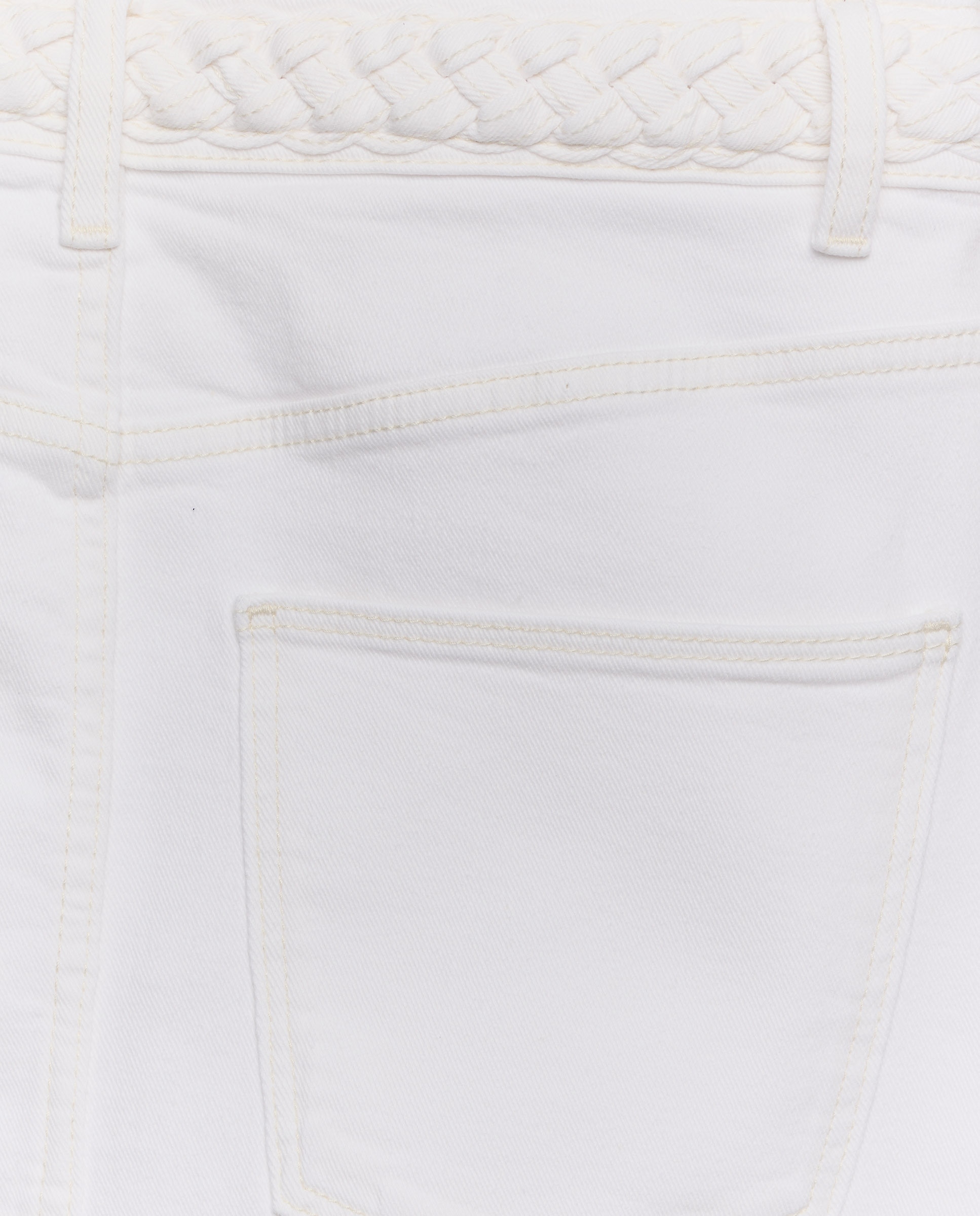 Saia de Ganga Midi Branco-5