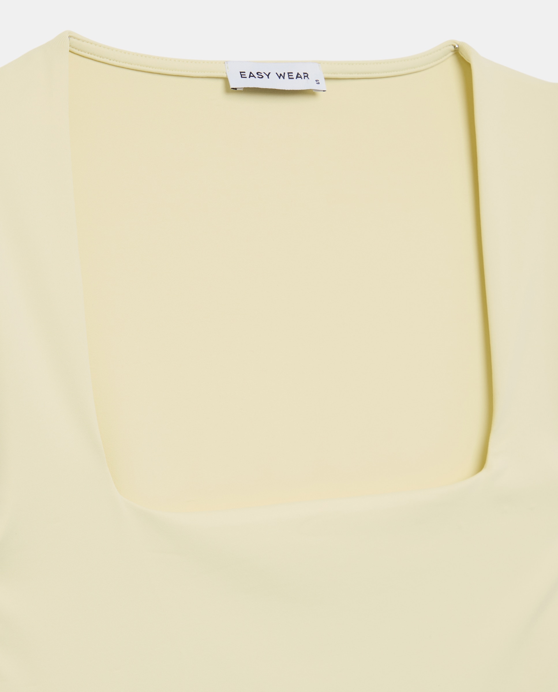 T-shirt Lisa sem Mangas 300 Amarelo-5