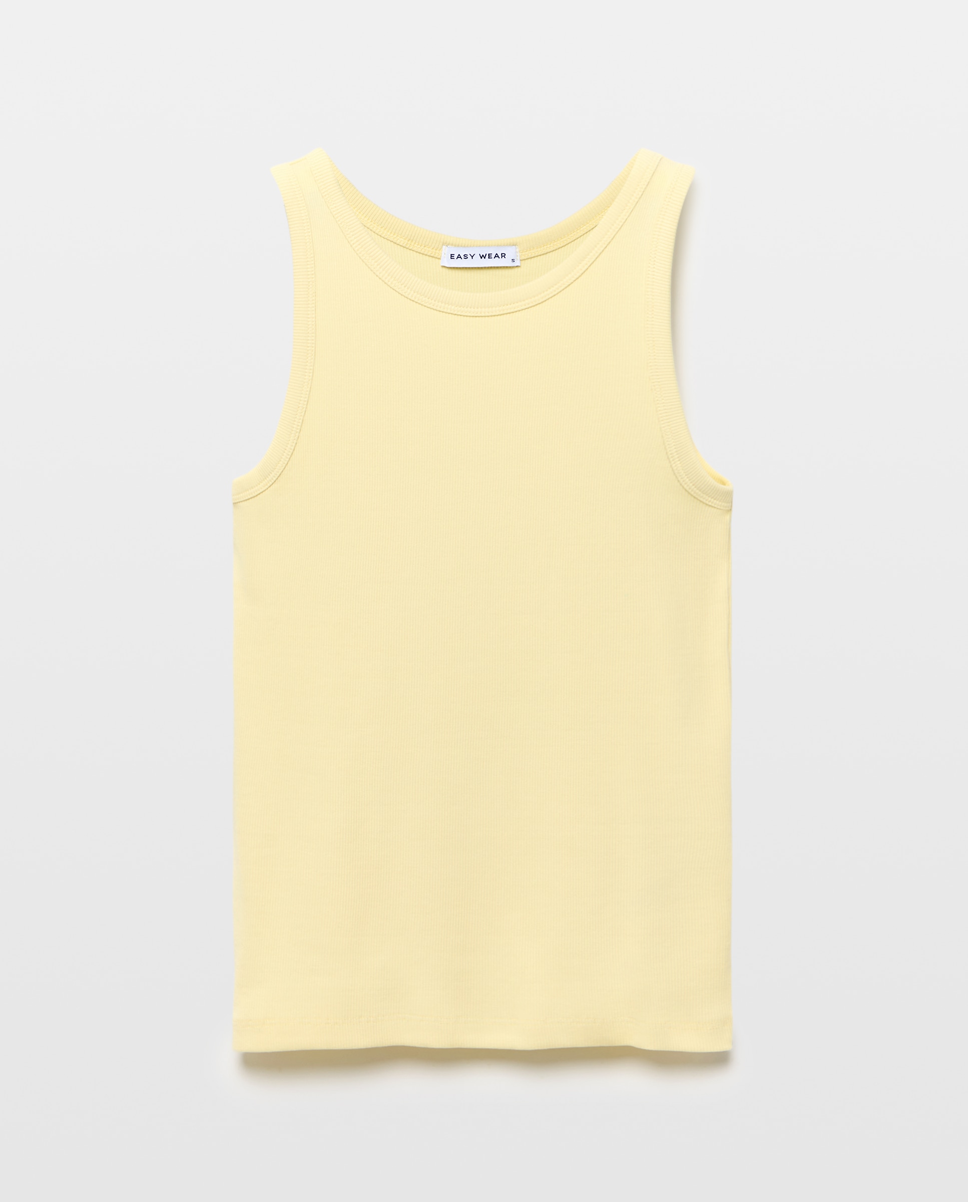 Camiseta lisa sin mangas de mujer - Easy Wear - 300 Amarillo 300 Amarillo-4