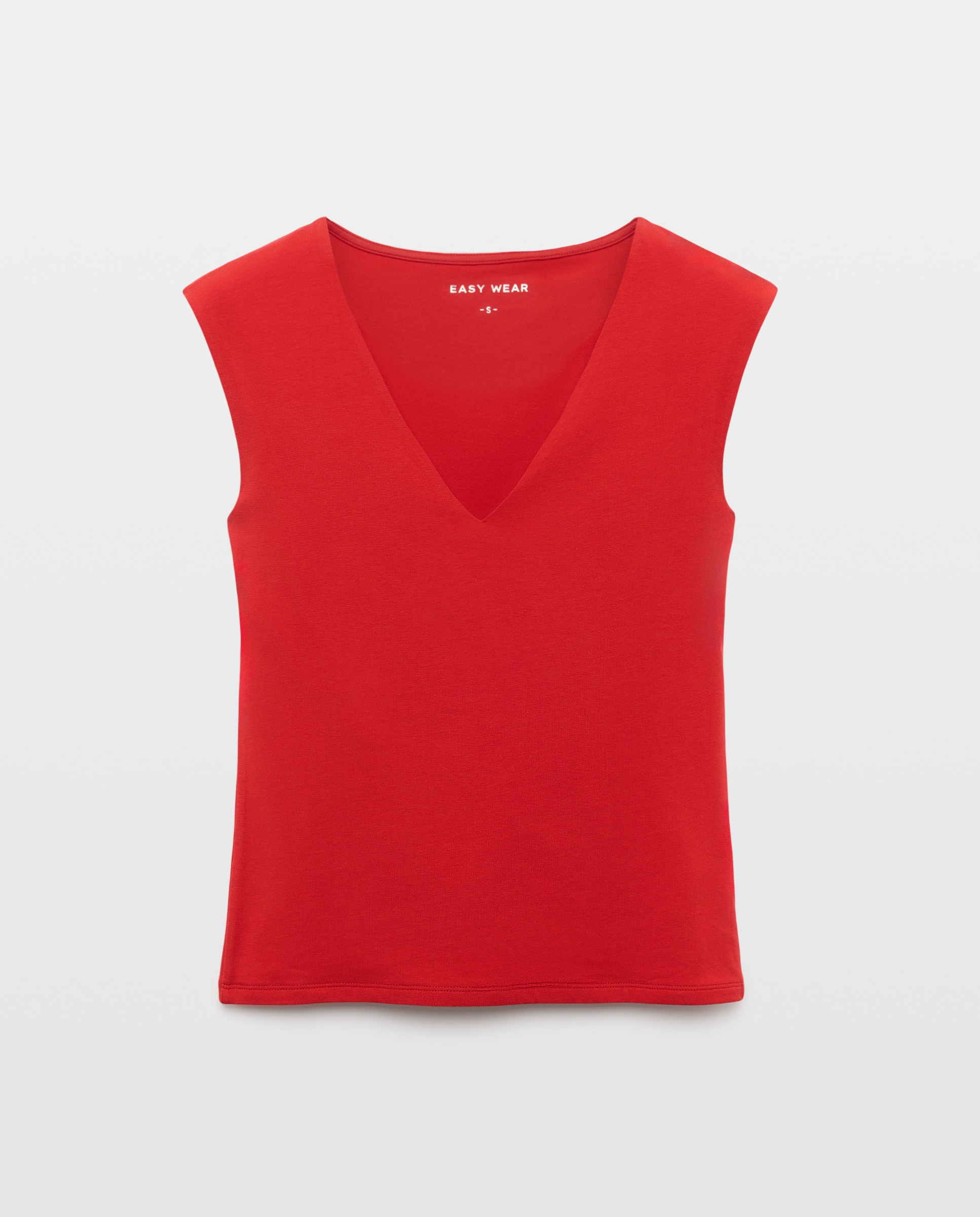 Camiseta sin mangas de mujer - Easy Wear - 850 Piedra Azafrán-4
