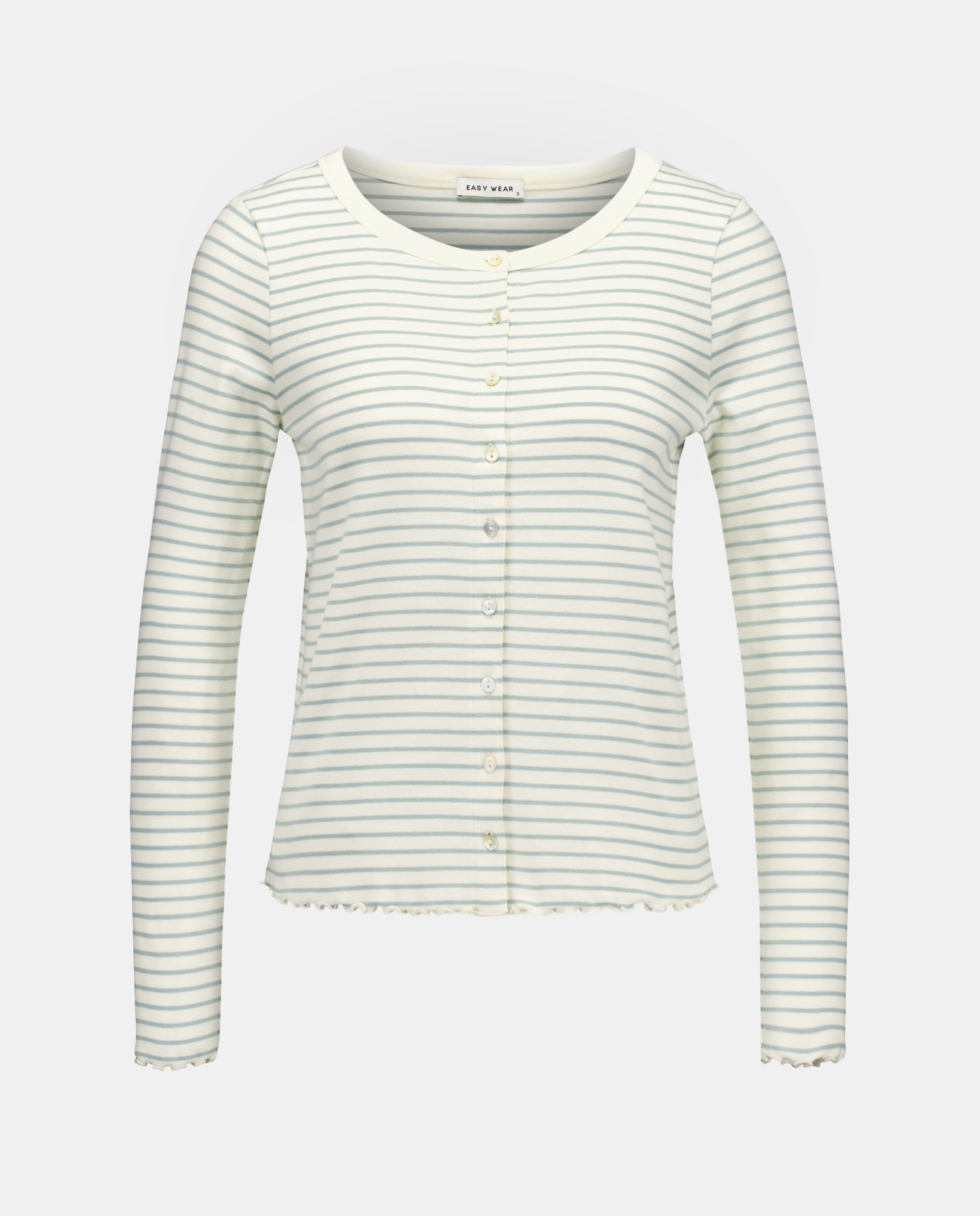 Camisola de Manga Comprida Estampada Verde-5