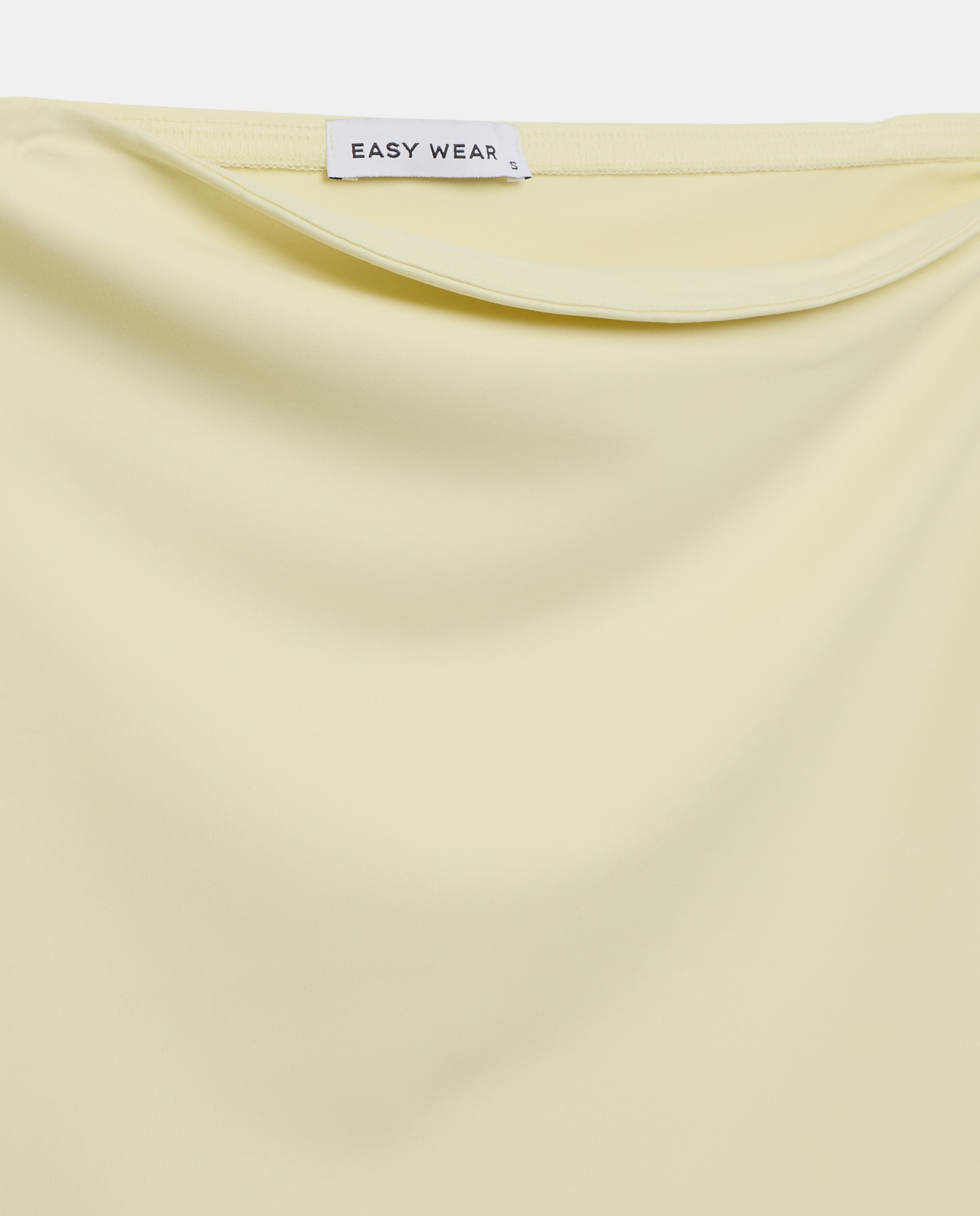 T-shirt Lisa sem Mangas 300 Amarelo-5