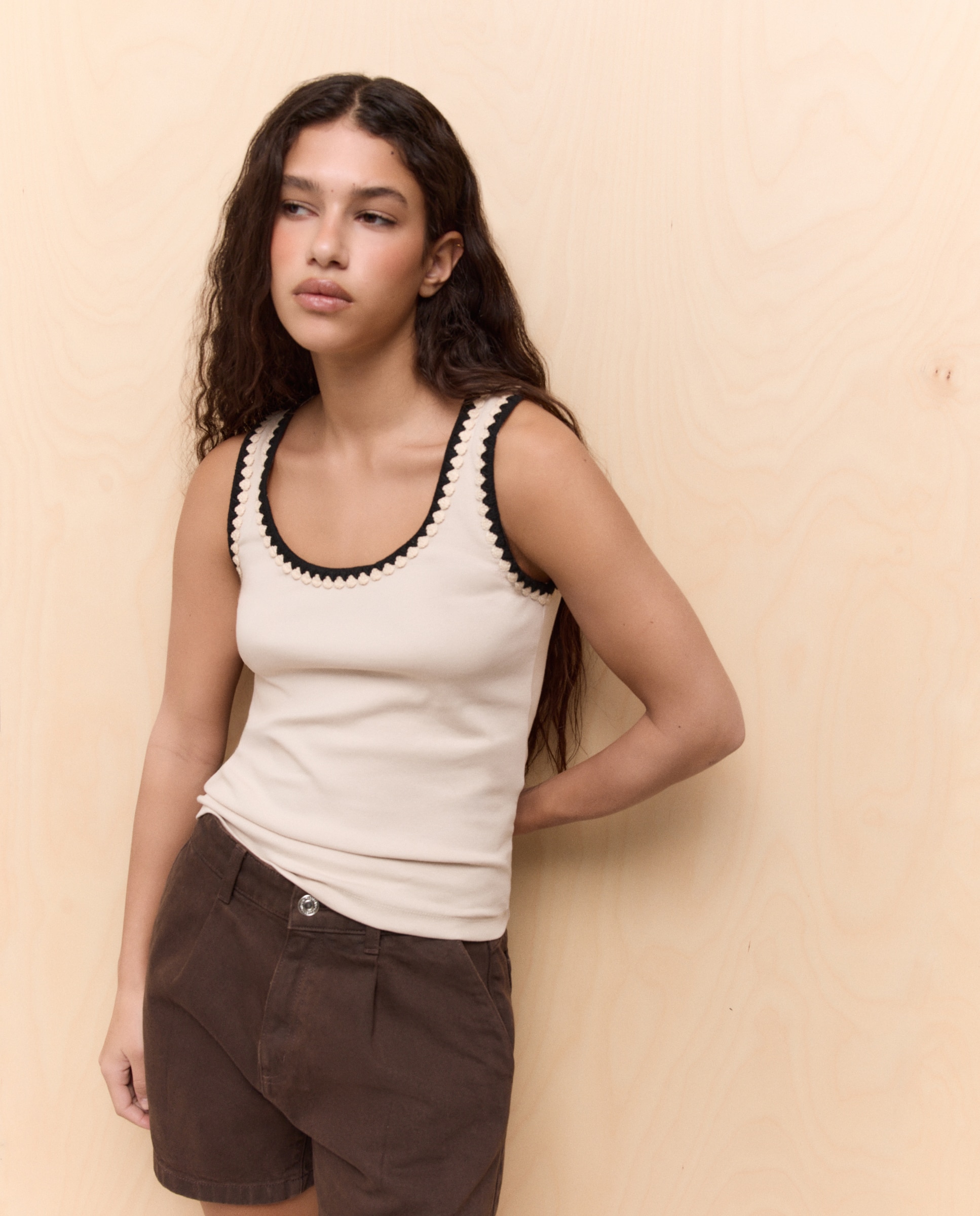Camiseta tirantes de mujer - Easy Wear - 850 Piedra 850 Piedra-1