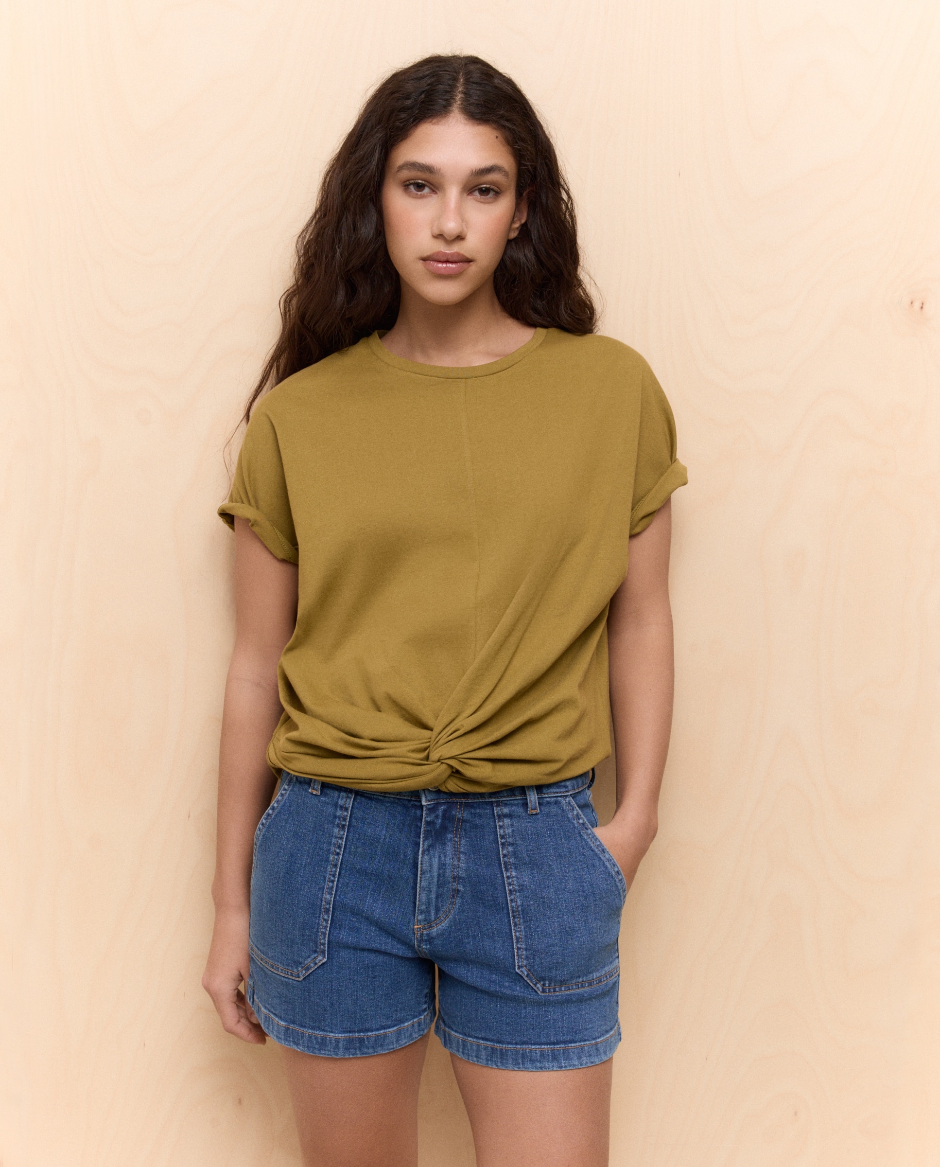 Imagem 0 de T-shirt de mulher com manga curta