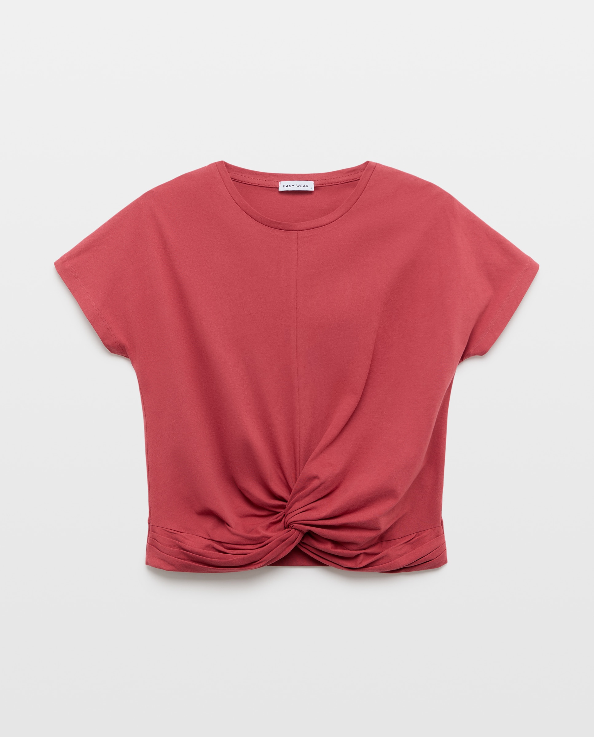 Camiseta manga corta de mujer - Easy Wear - 520 Kaki Cobre-5