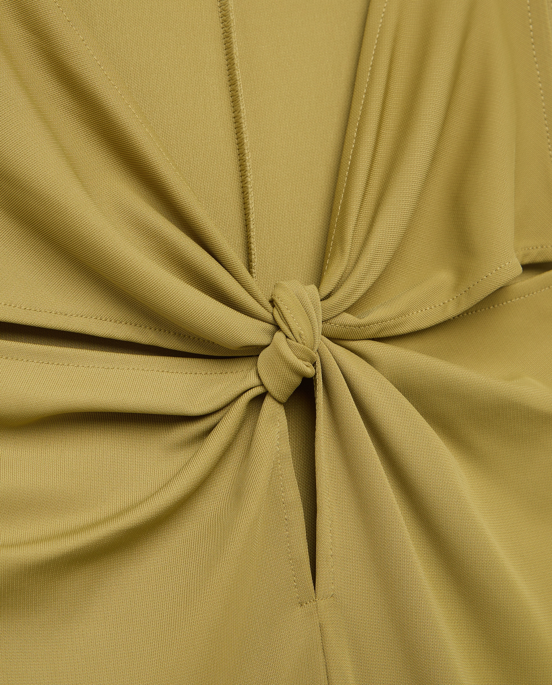 Vestido de Alças Midi 560 Azeitona-5
