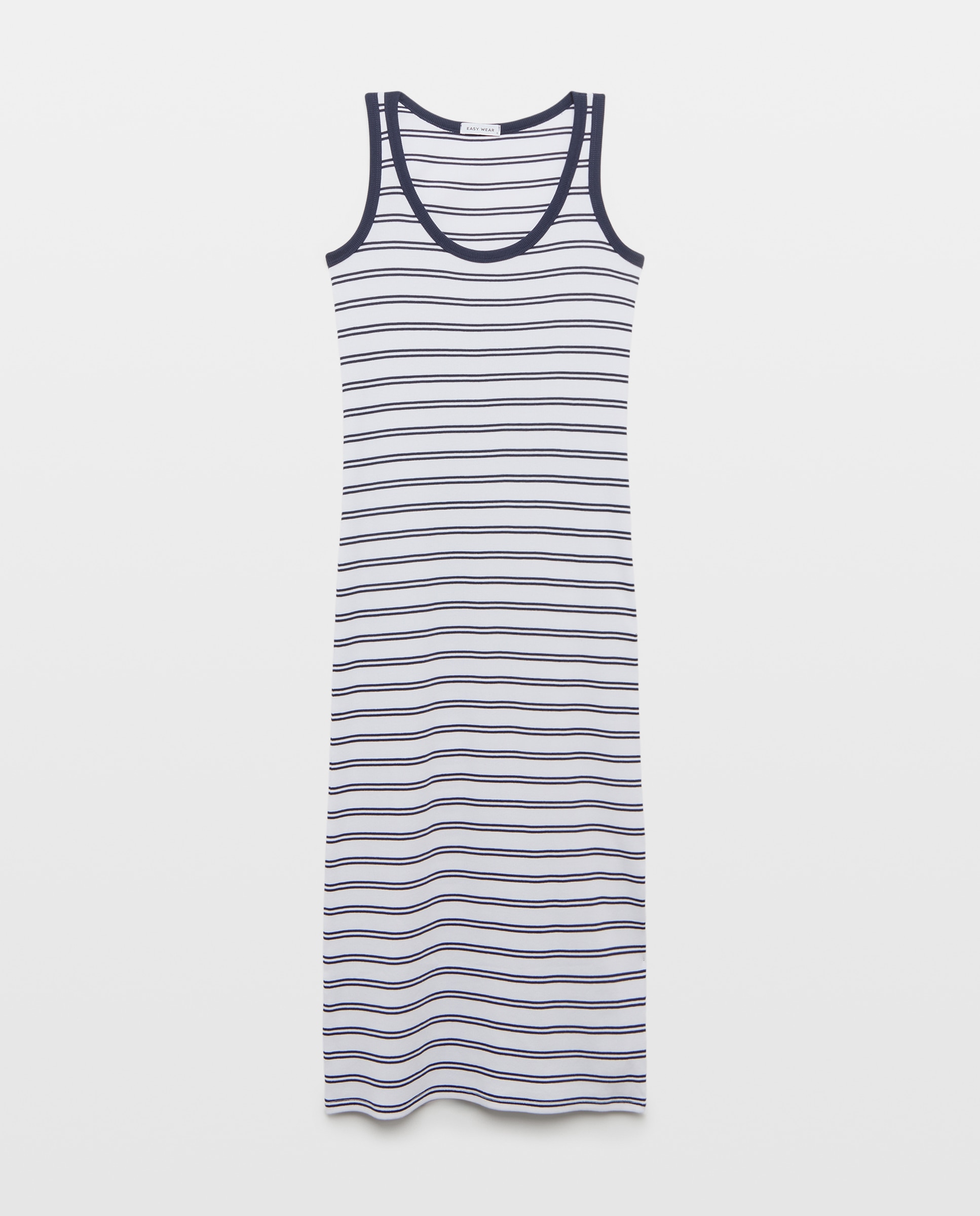 Vestido Midi de Alças Branco-4