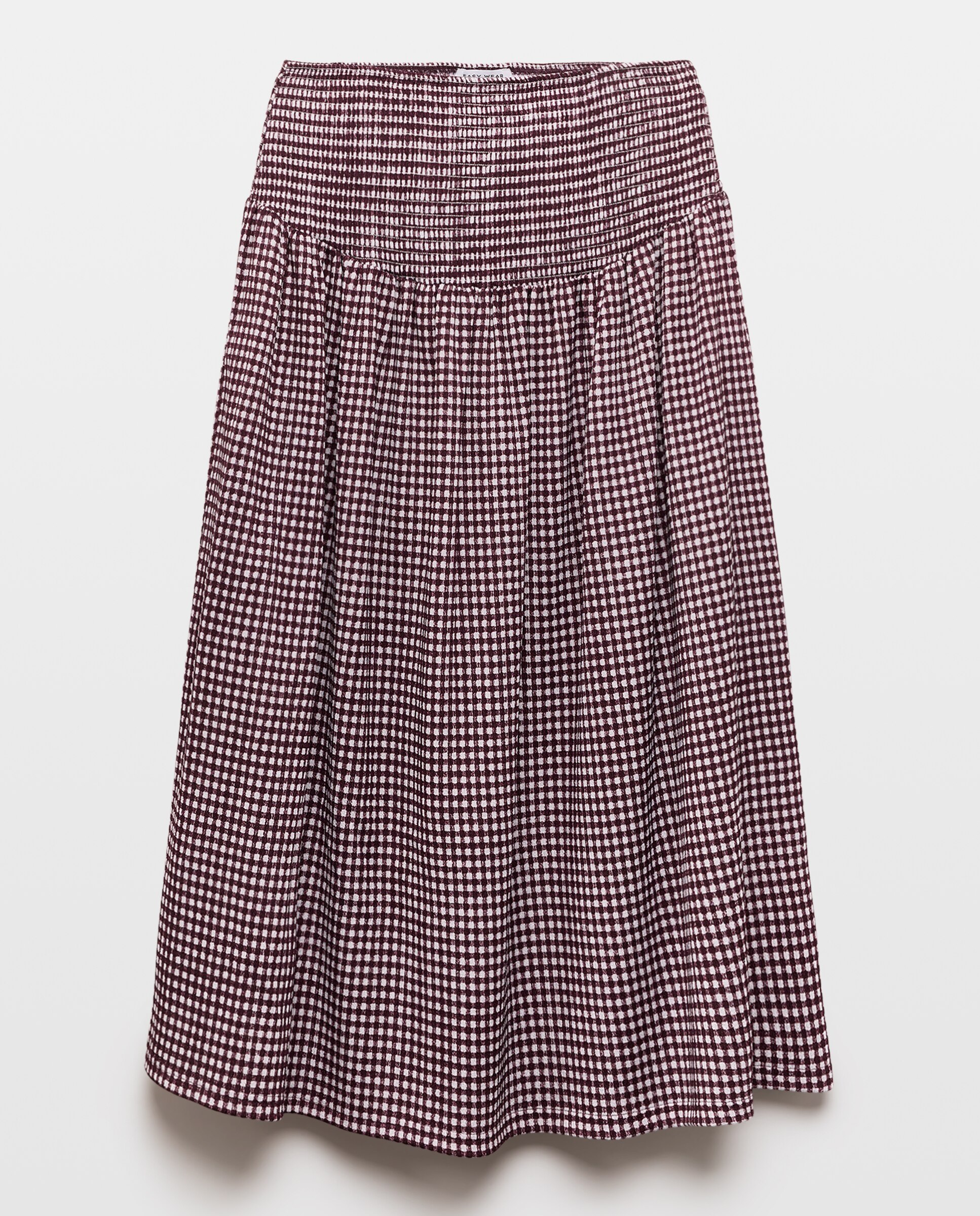 Falda gomas vuelo de Mujer - Easy Wear - Negro Rojo-4