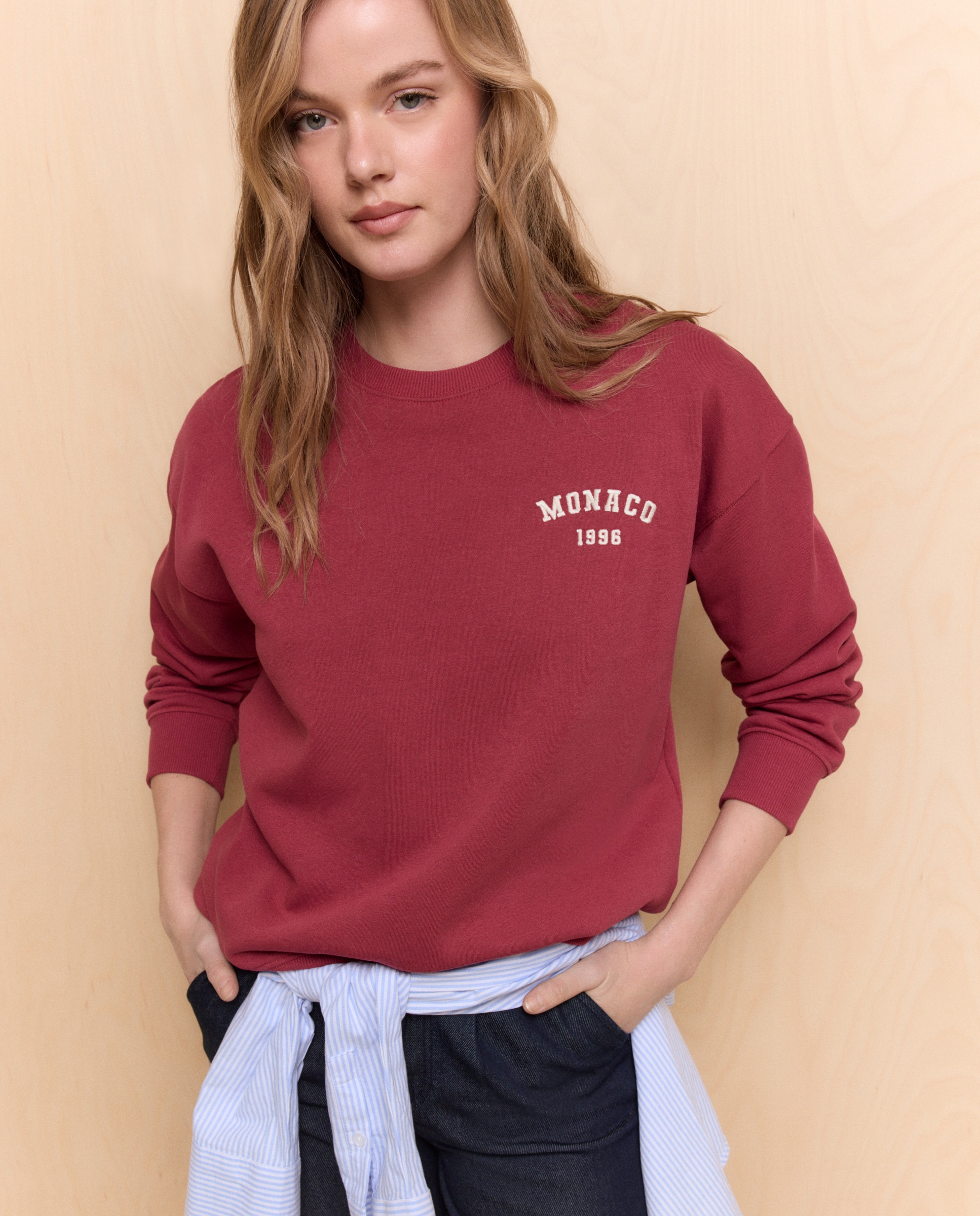 Sweatshirt Lisa de Algodão Cobre-1