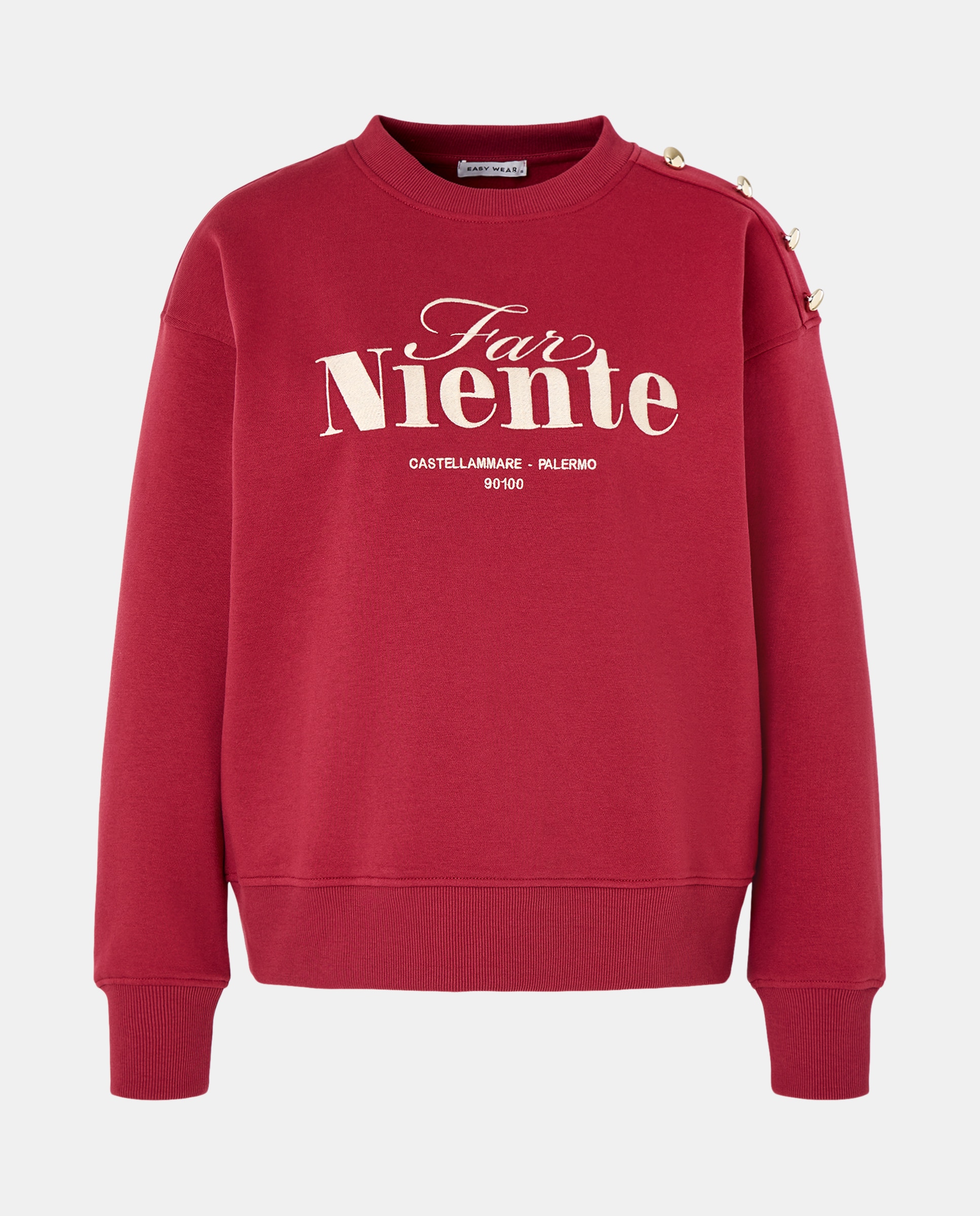 Sweatshirt Estampada de Algodão Cru-4