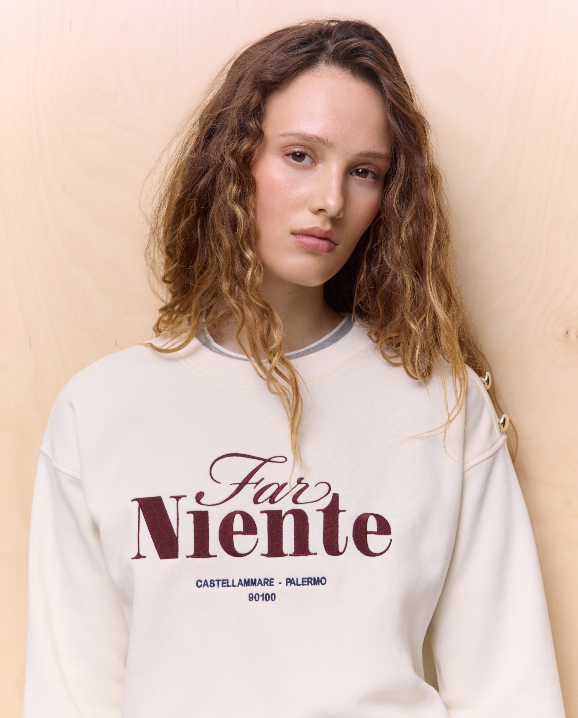 Imagem 0 de Sweatshirt Estampada de Algodão