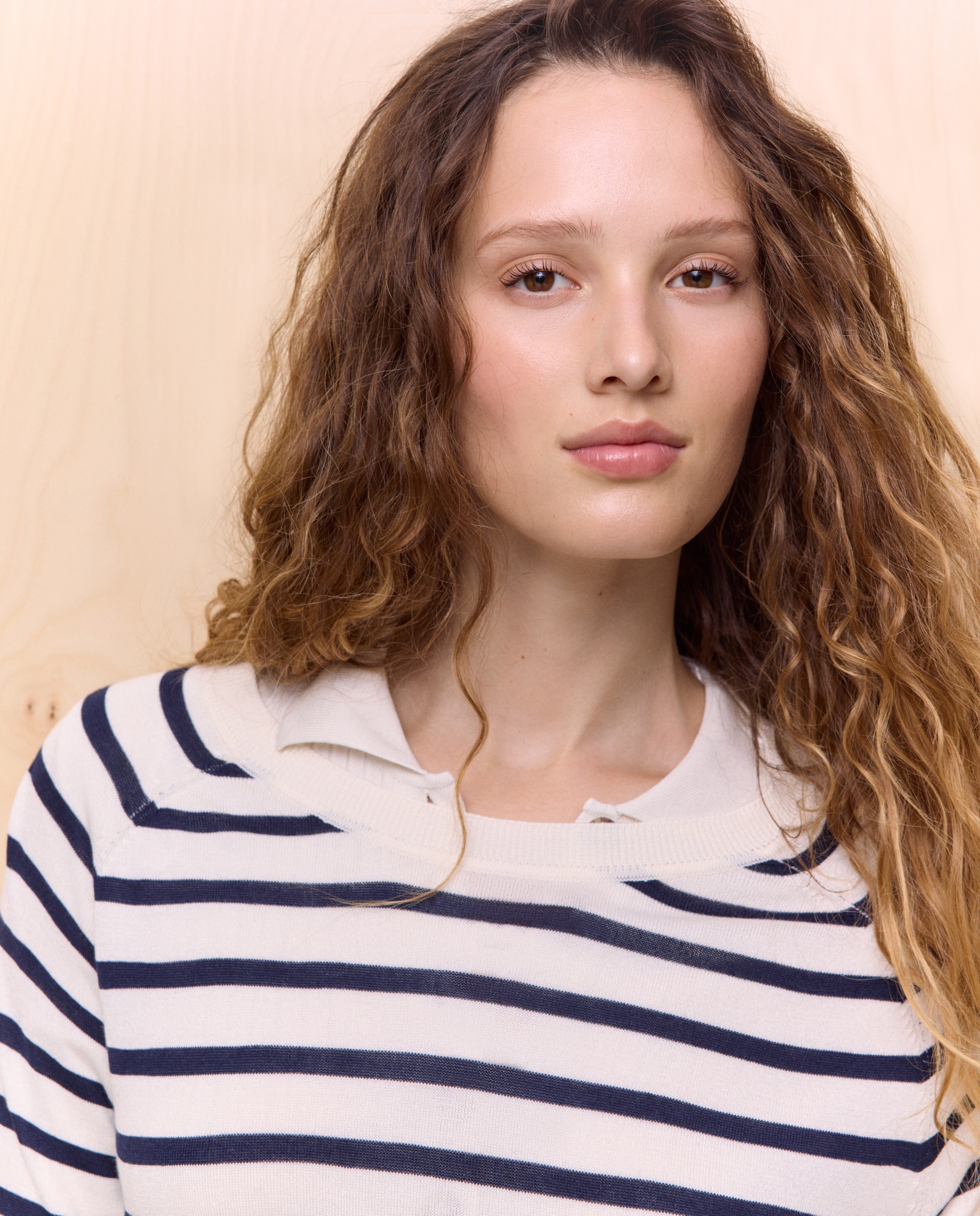 Camisola de Malha de Viscose Lisa Branco-4