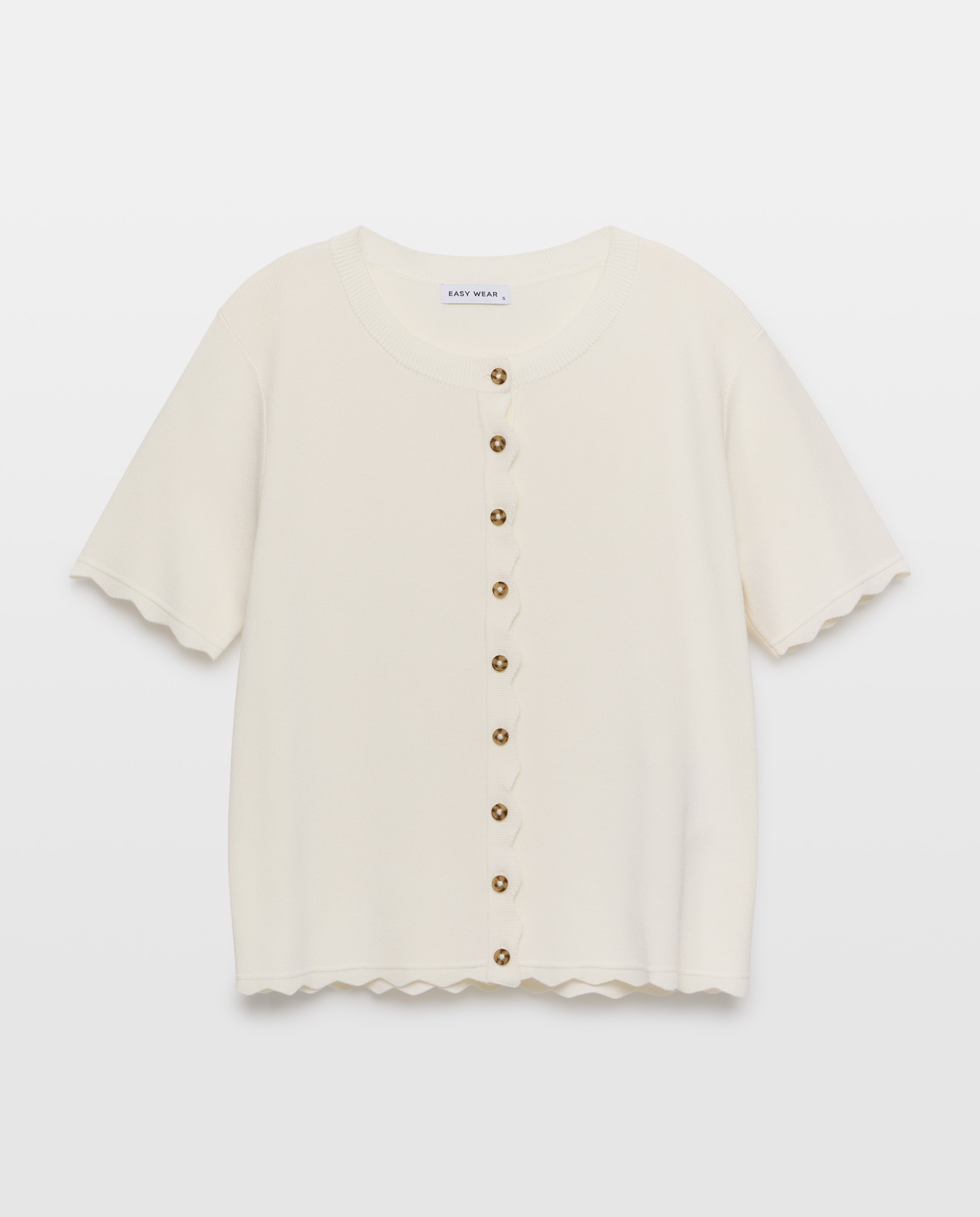 Imagen 5 de Chaqueta de mujer de punto lisa - Easy Wear - 120 Crudo 120 Crudo