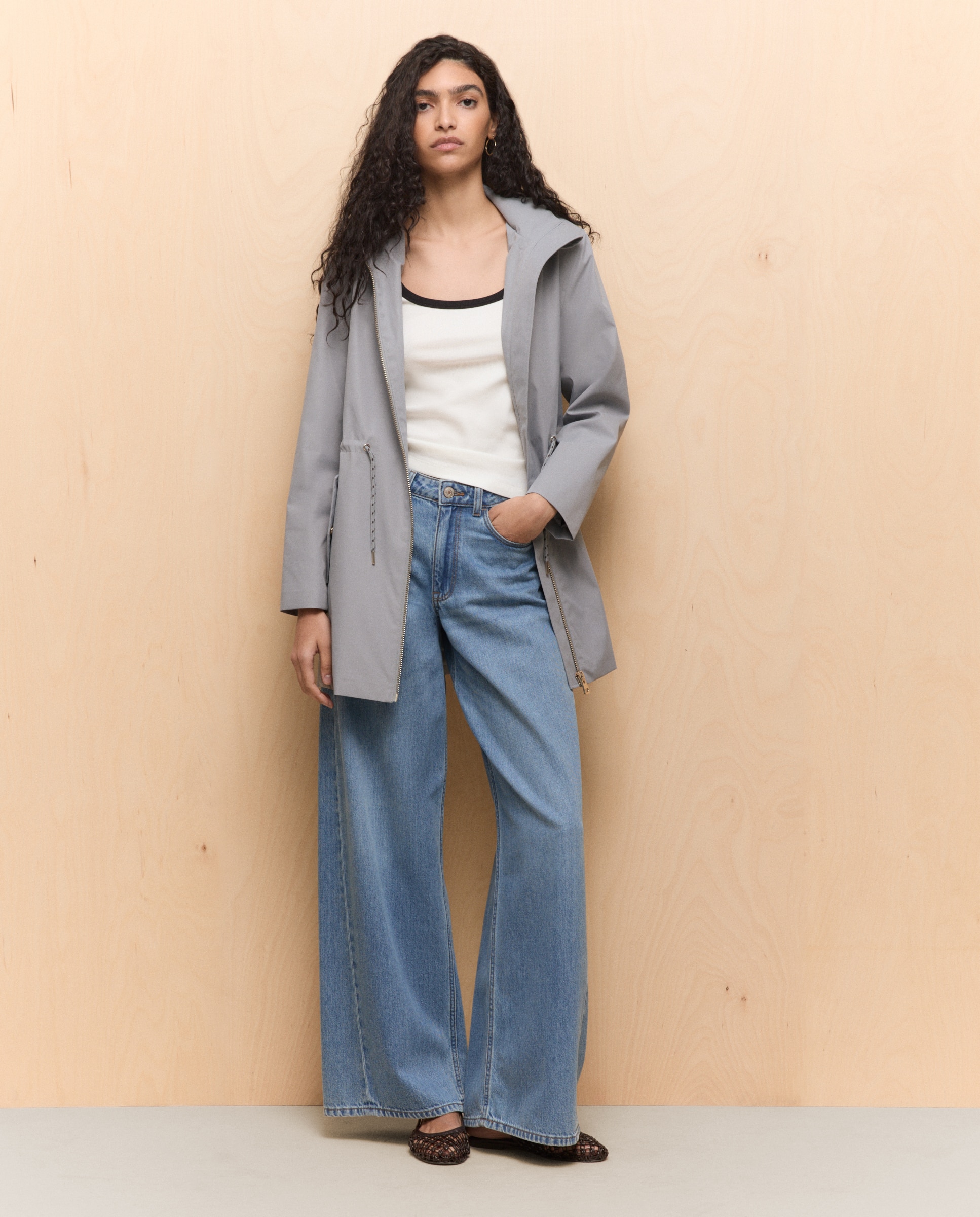 Chubasquero de mujer - Easy Wear - Plomo Plomo-1