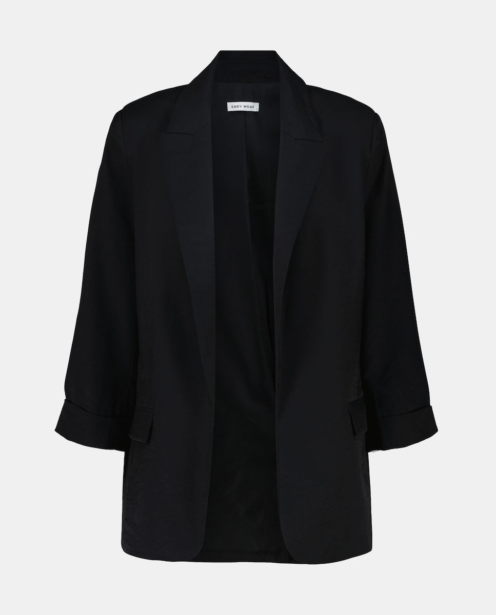 Blazer com Lavagem Preto-1