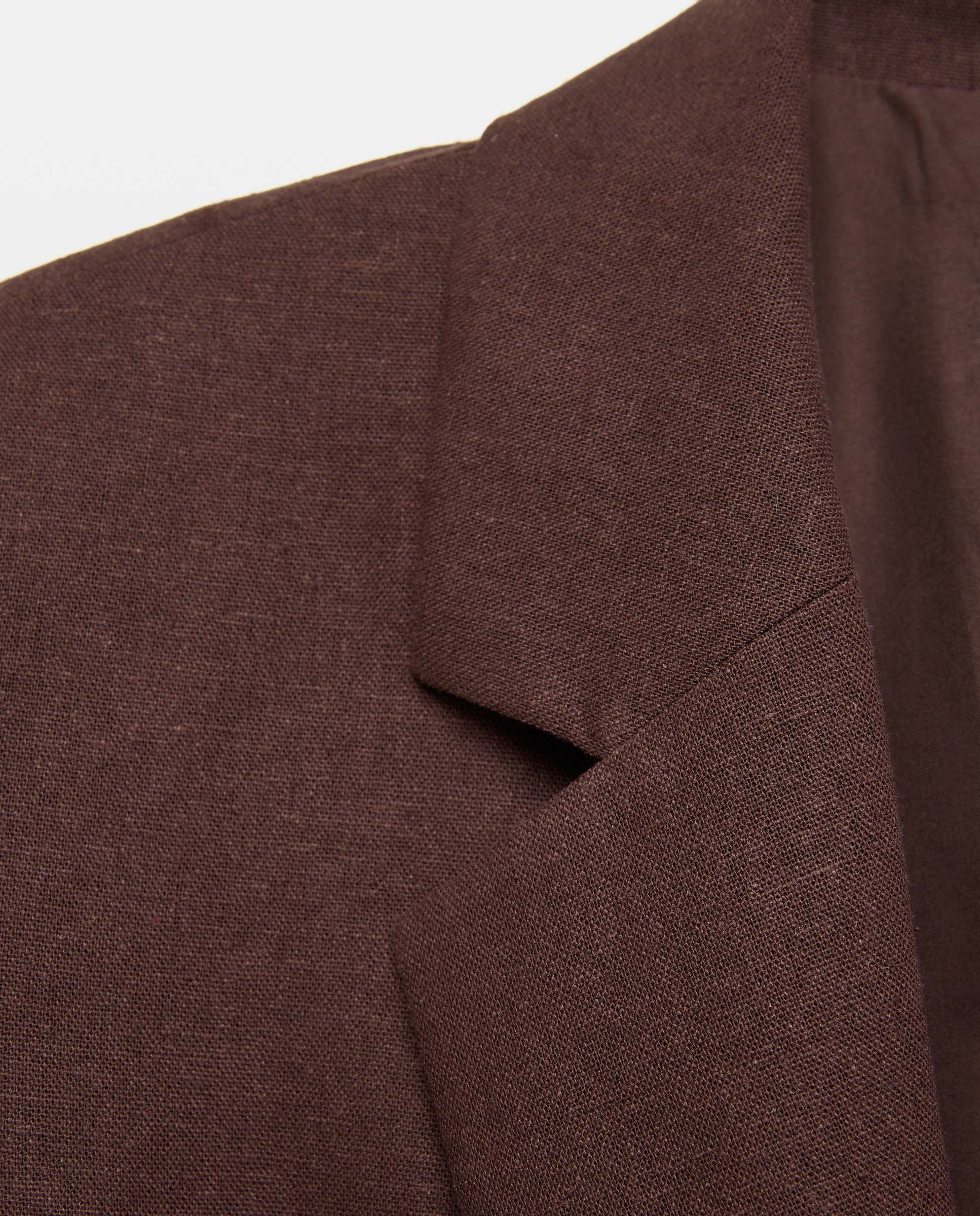 Blazer de mujer lino puño con vuelta - Easy Wear - 240 Fucsia Chocolate-5
